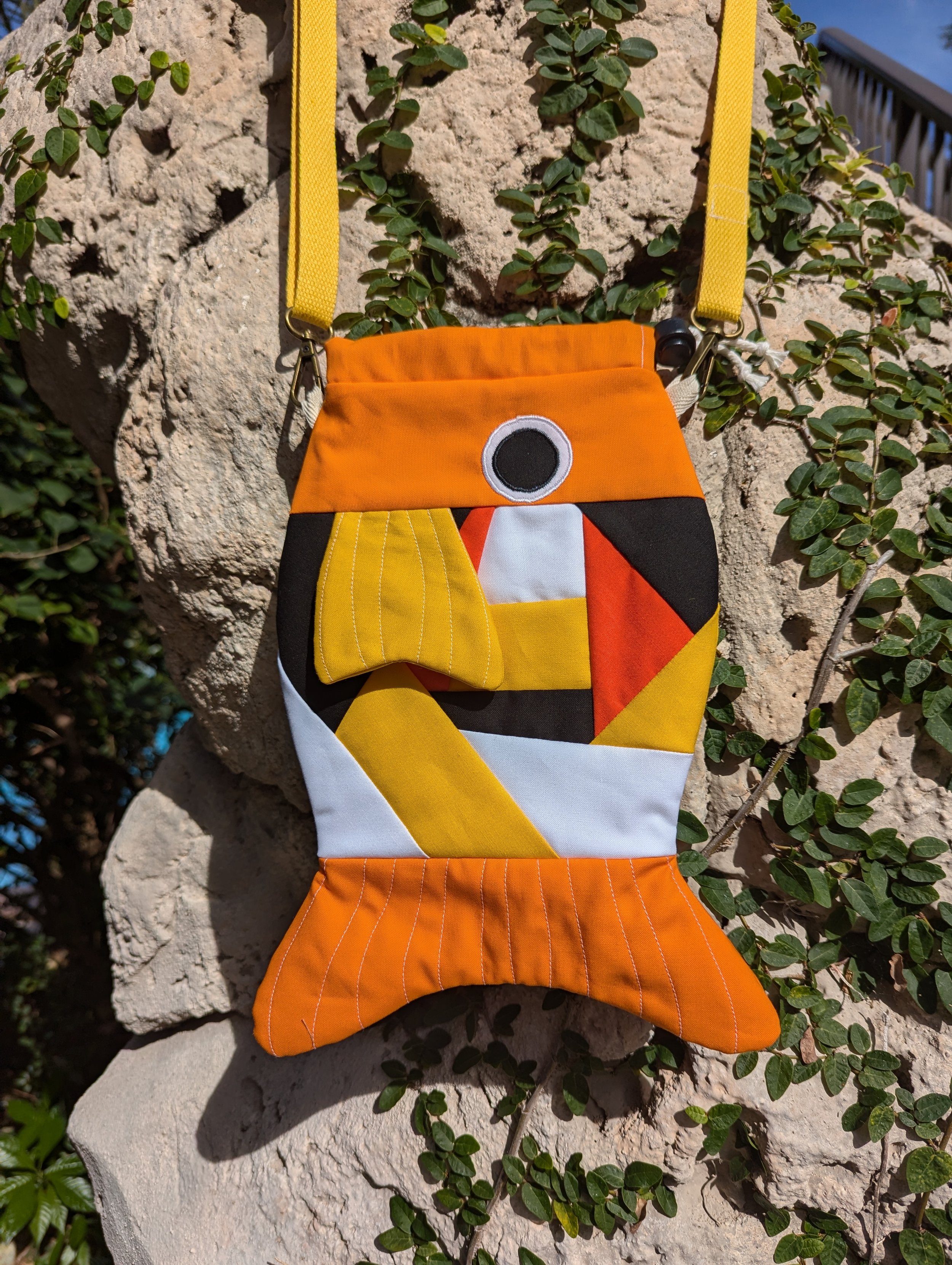 Light Orange Koi Fish Bag PLUS