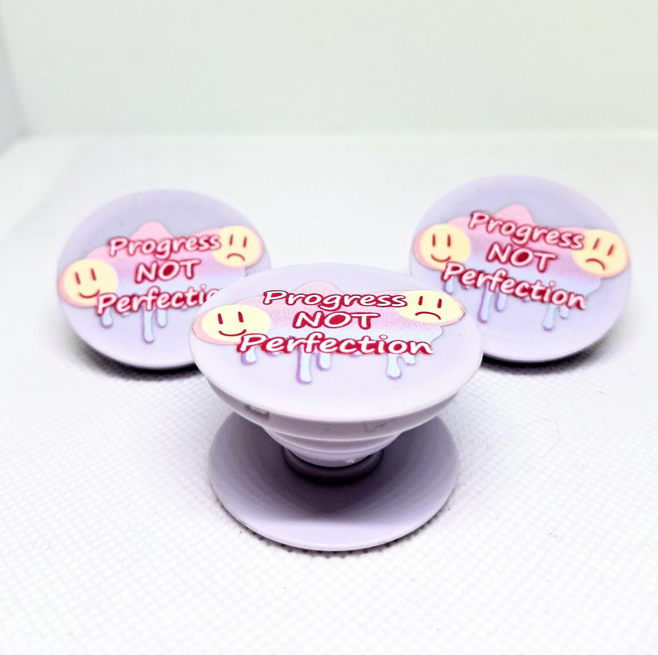 Progress not Perfection Pop Socket