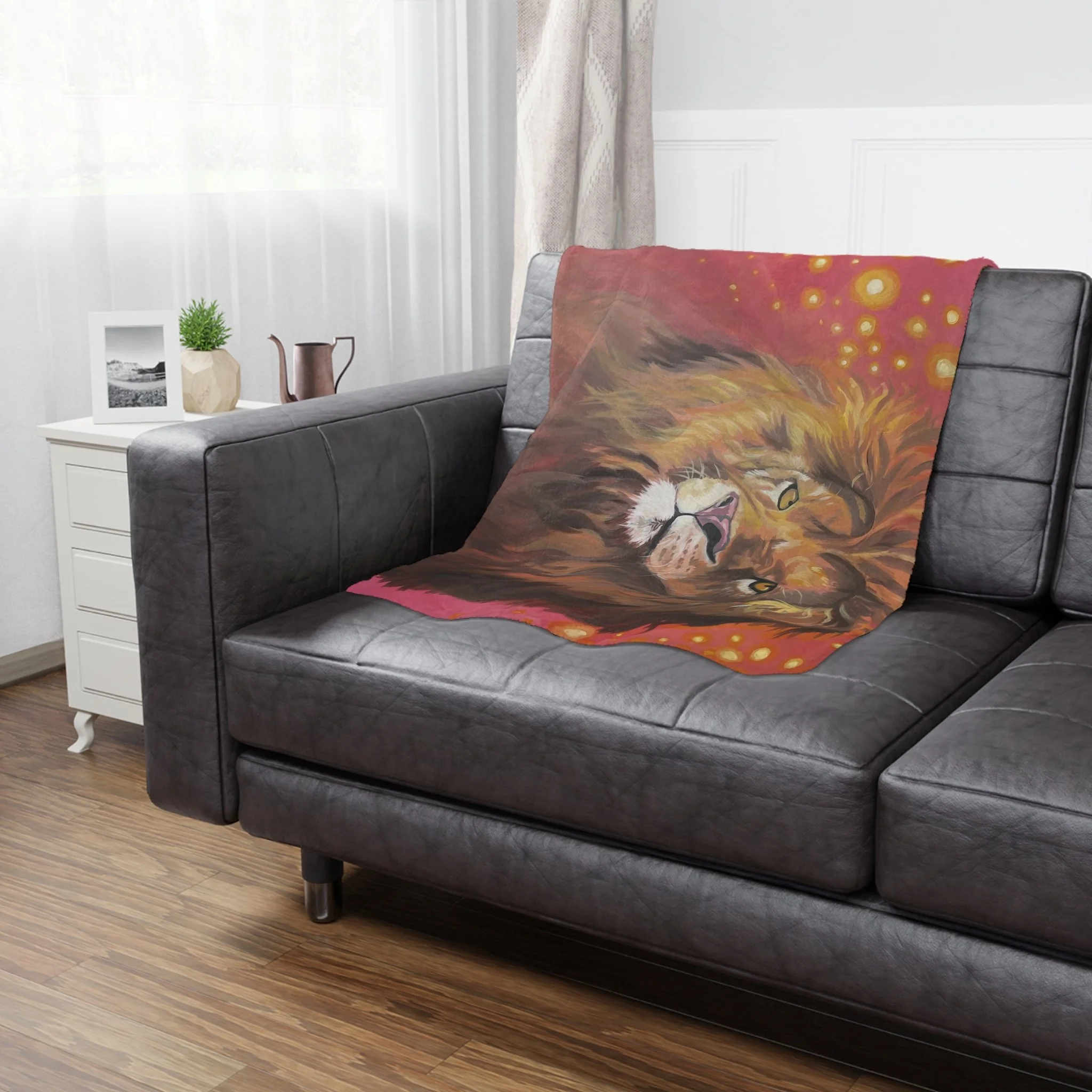 Matthew 24:30 blanket | The Lion of Judah collection