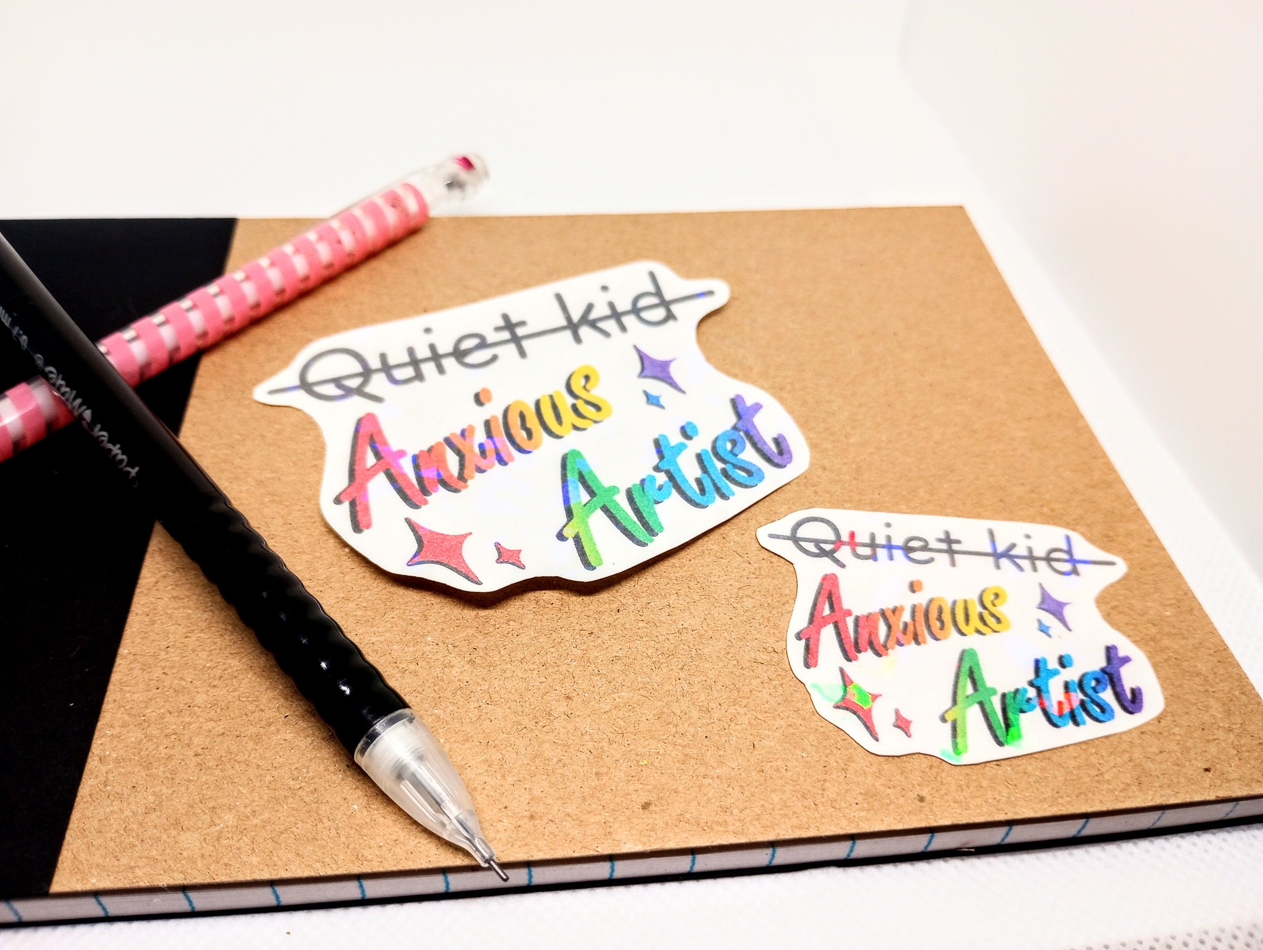 Anxious Artist Sticker