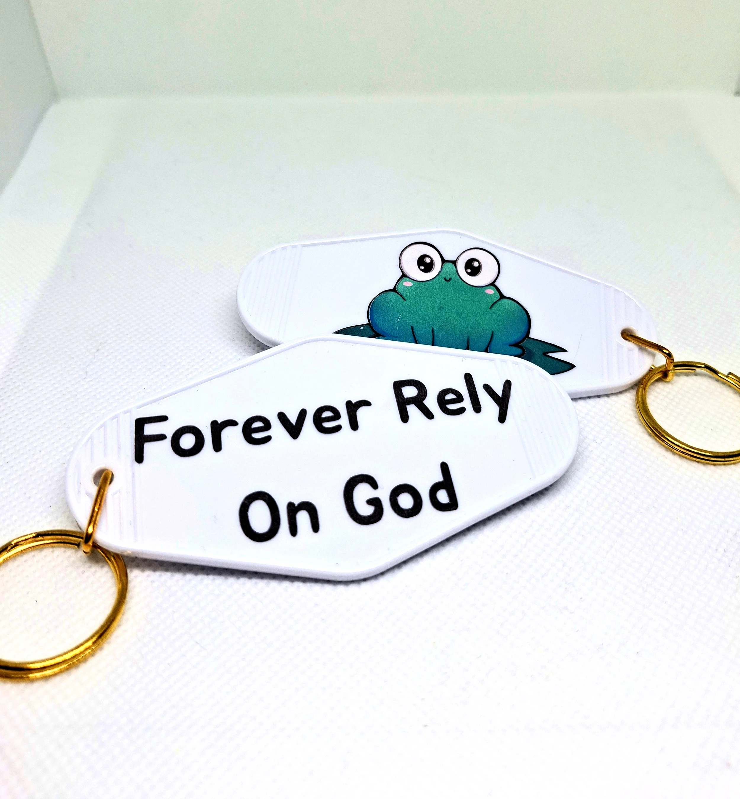 Frog keychain