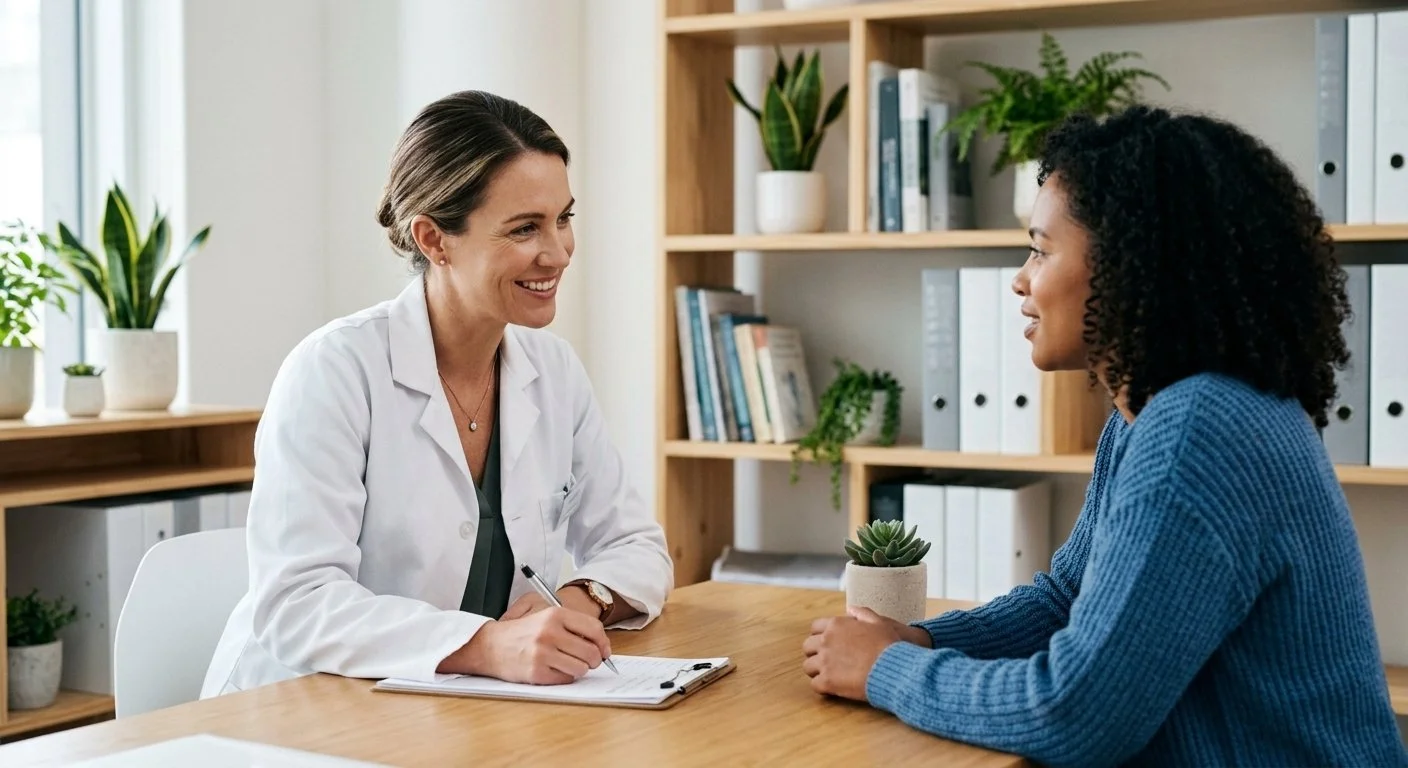 Doctor consultation with patient
