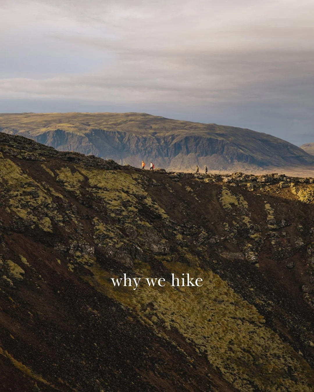 Hiking doesn&rsquo;t look radical.⁠
It&rsquo;s not high-intensity, optimised, or engineered for results.⁠
It&rsquo;s simply walking through landscapes big enough to shift your perspective.⁠
Step away from the noise for a few hours and something chang