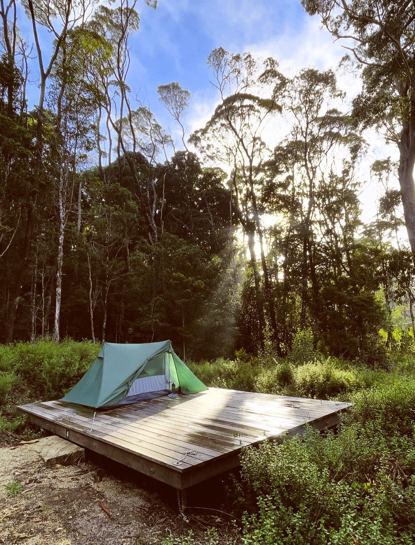 It&rsquo;s now the 4th January and since New Year&rsquo;s Day I&rsquo;ve been trying to decide on a photo to post that encapsulates what I want from 2026. I kept coming back to this picture of my tent from my NYE bike and camp out in the Nightcap Nat