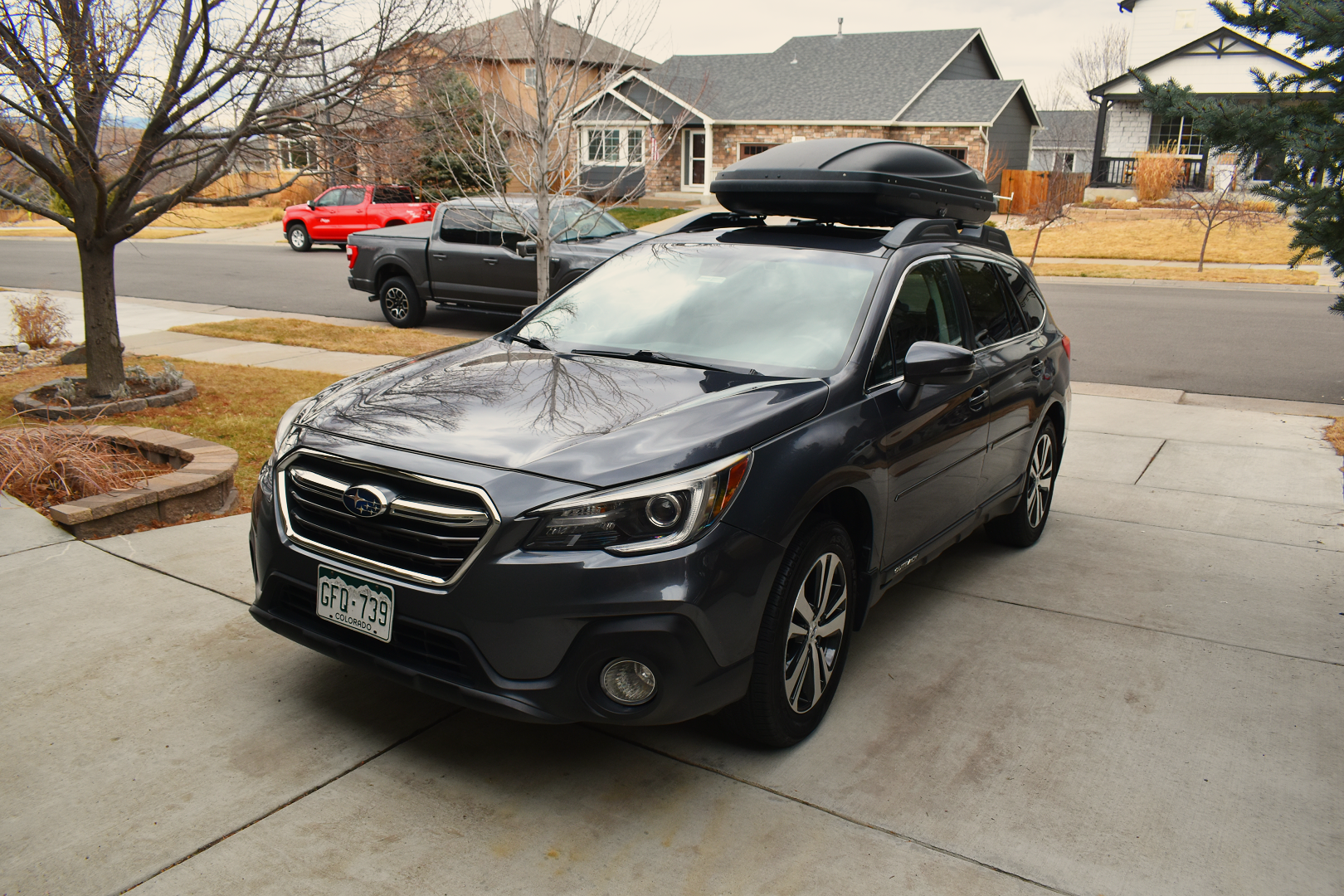 Clean exterior on a subaru suv, "It's not that bad" full detail package.