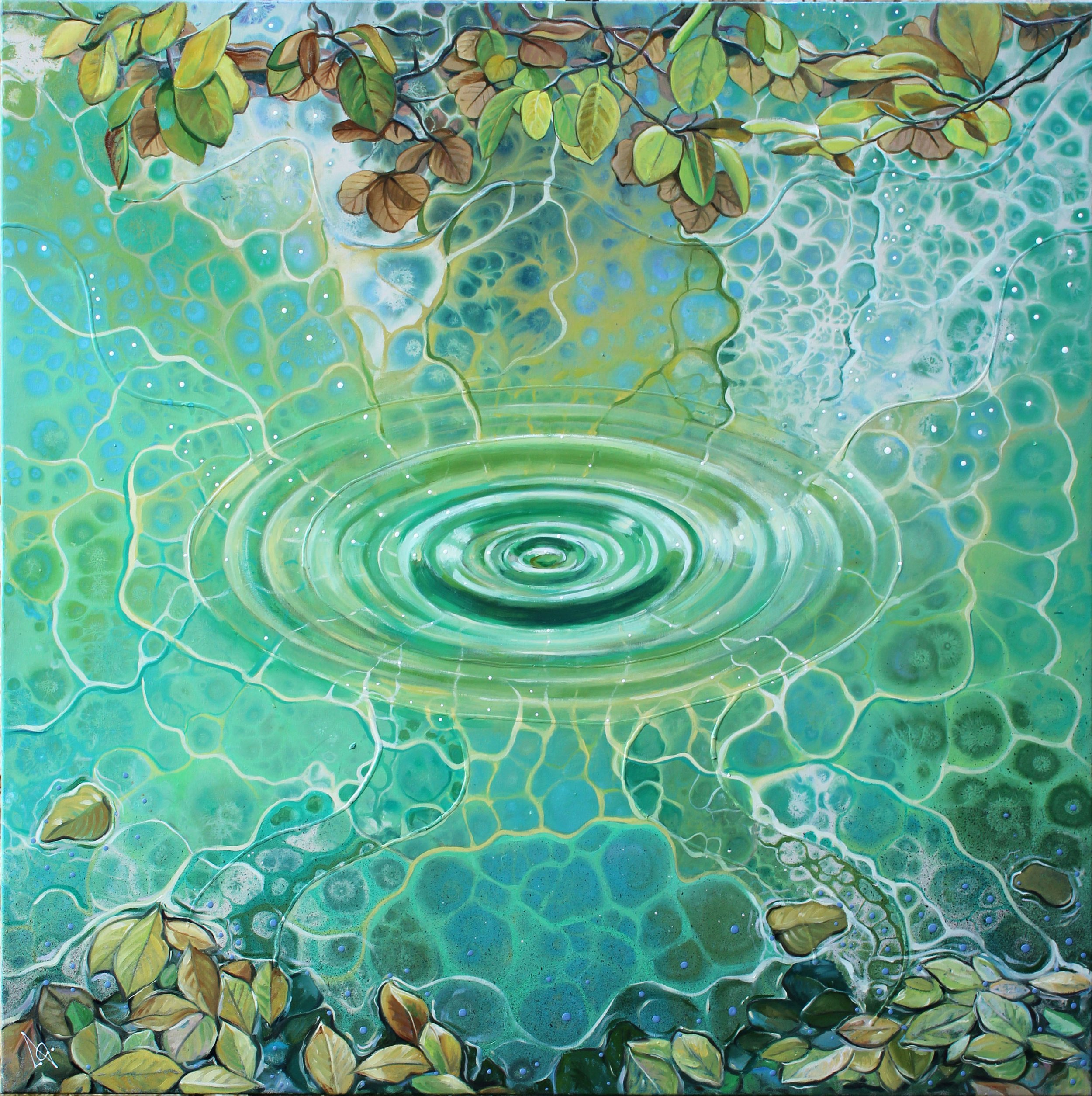 "FU" - El retorno - Vibración 100 x 100cm - DISPONIBLE - 800€