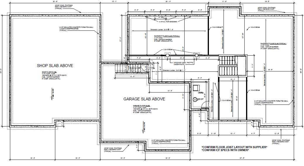 Basement Floor Plan