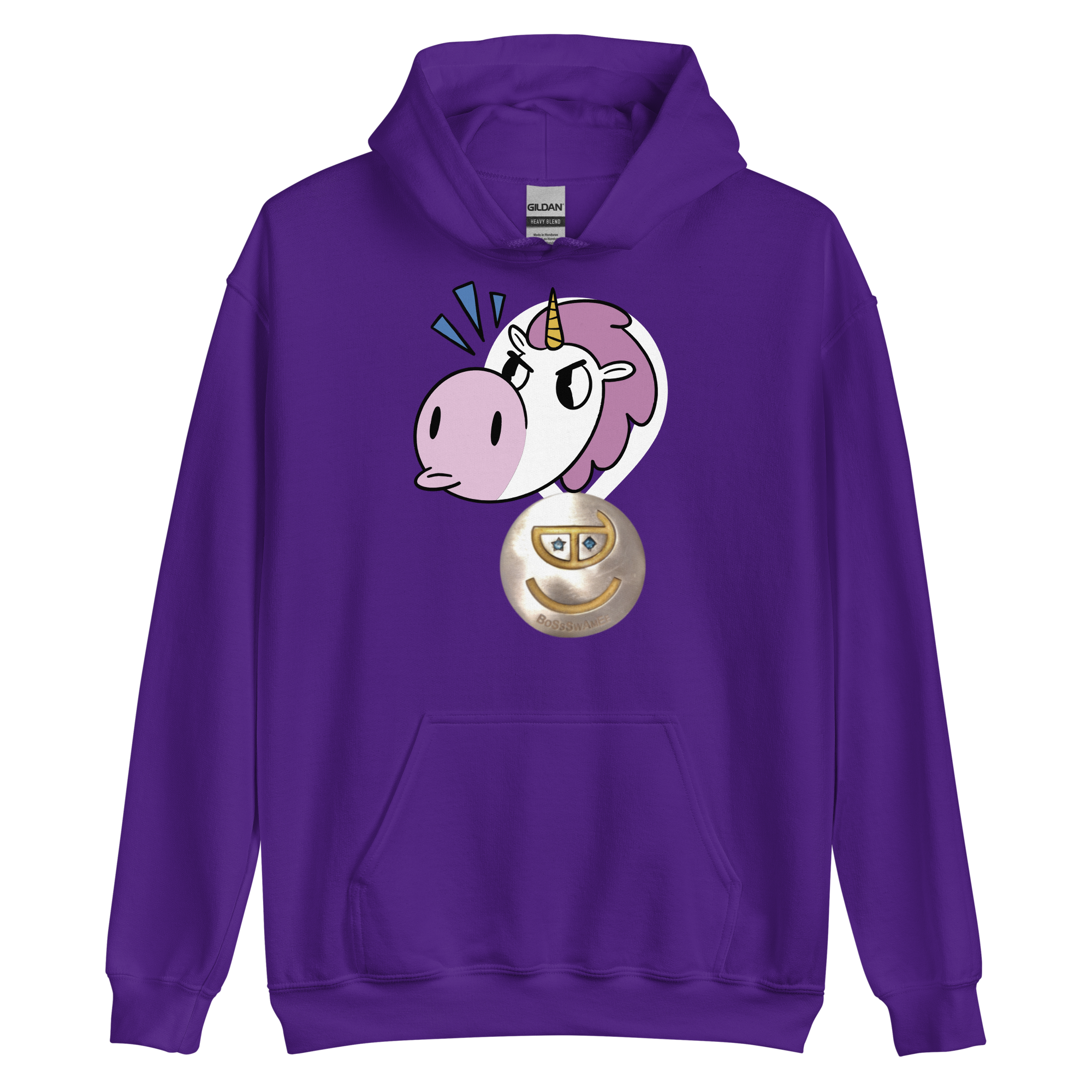 Mighty Unicorn BoSsSwAmEe Pendant Hoodie For Mental Awareness 2026