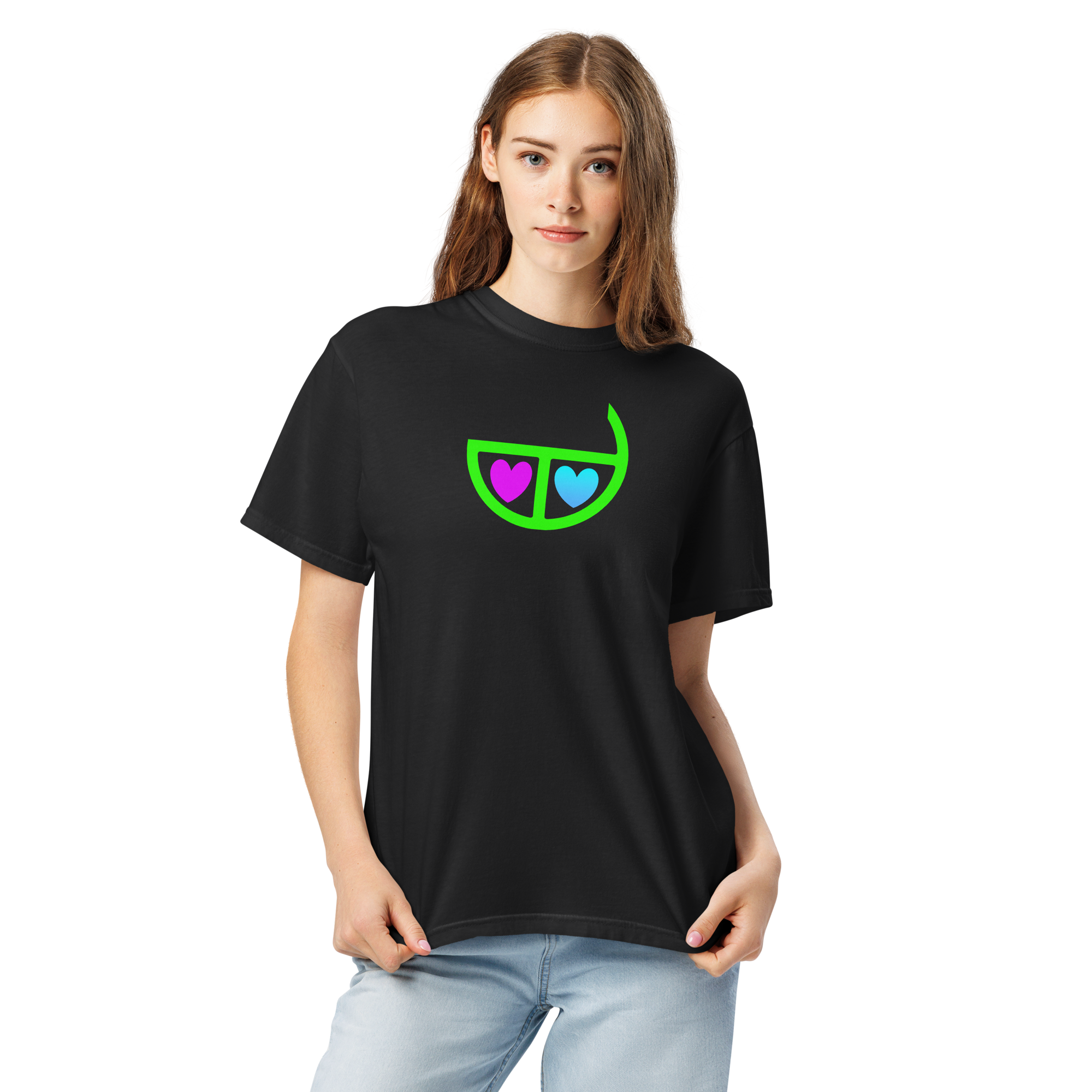 BoSsSwAmEe LOVE Unisex garment-dyed heavyweight t-shirt 2026