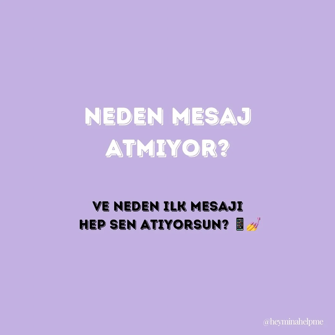 Şimdi dene: 24 saat arama, yazma, d&ouml;nme.
Ve bak bakalım kim seni ger&ccedil;ekten merak ediyor. 💋

Bu postu g&ouml;rmesi gereken bir arkadaşını etiketle! 👉