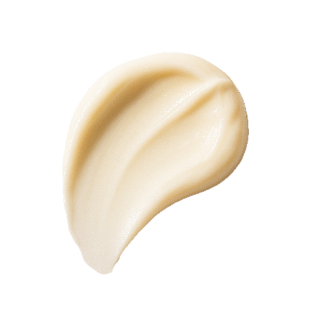 Trozo de chocolate blanco con textura suave y cremosa