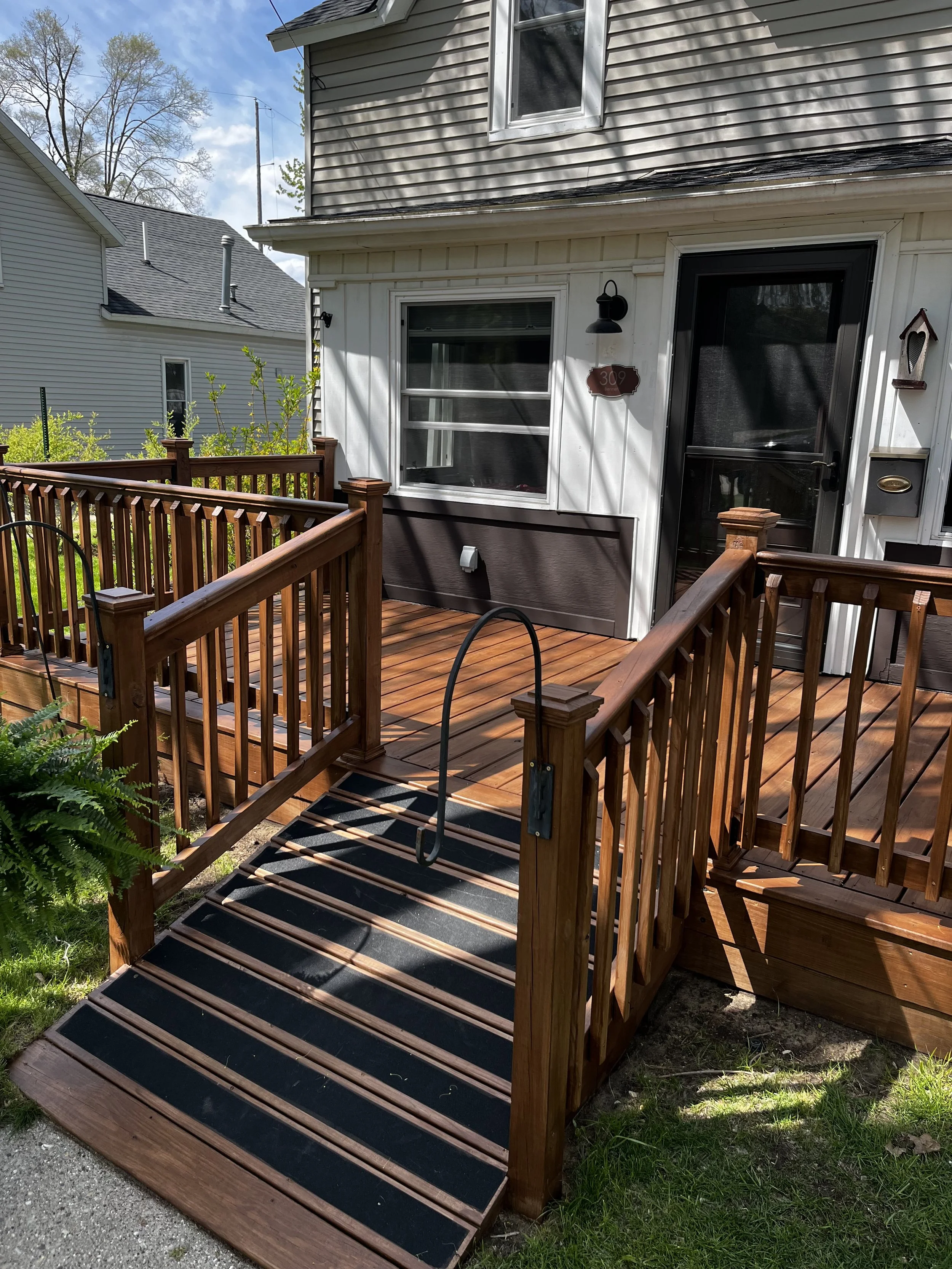 Deck Staining in Mount Pleasant, Michigan 48858 | Lowe Maintenance LLC