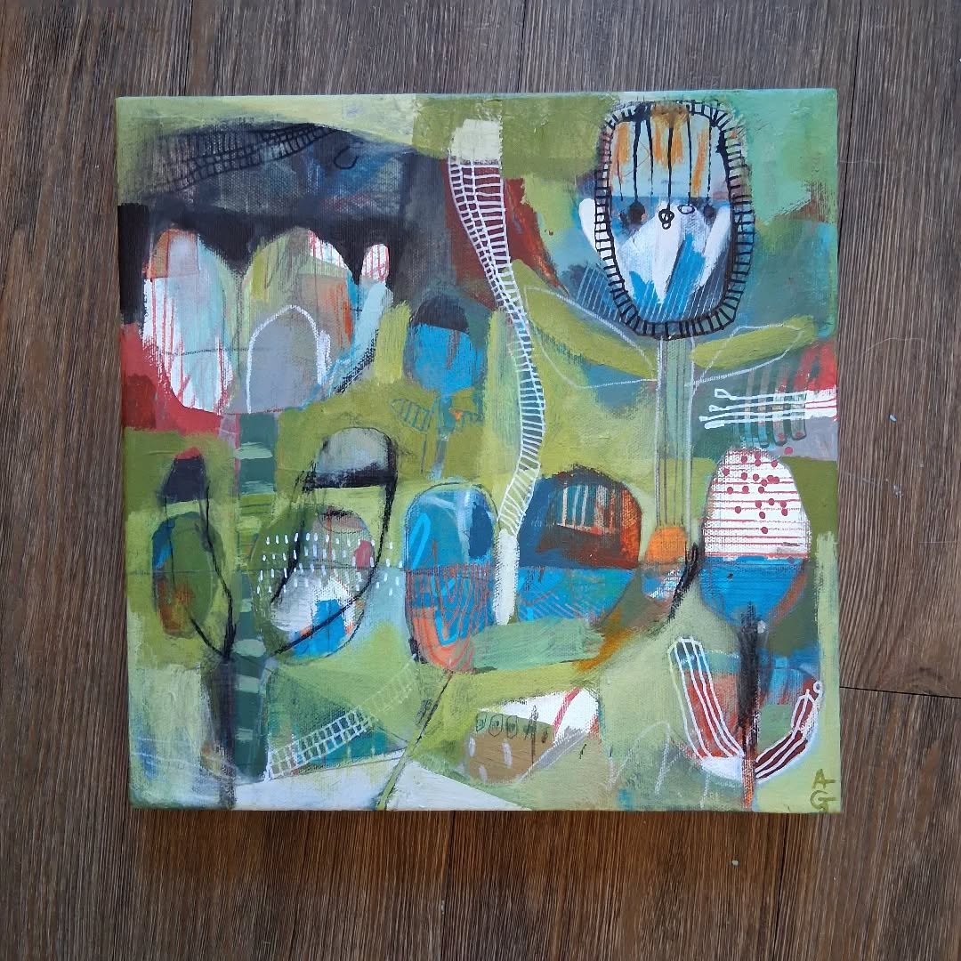 First painting of the year!

...well, first FINISHED painting, because I have a bunch of works in progress. 

Good session in the studio this morning.

Great playlist: The La's, Weezer, Home.
Lovely marks: marker, graphite, paint.

Note to self: conn