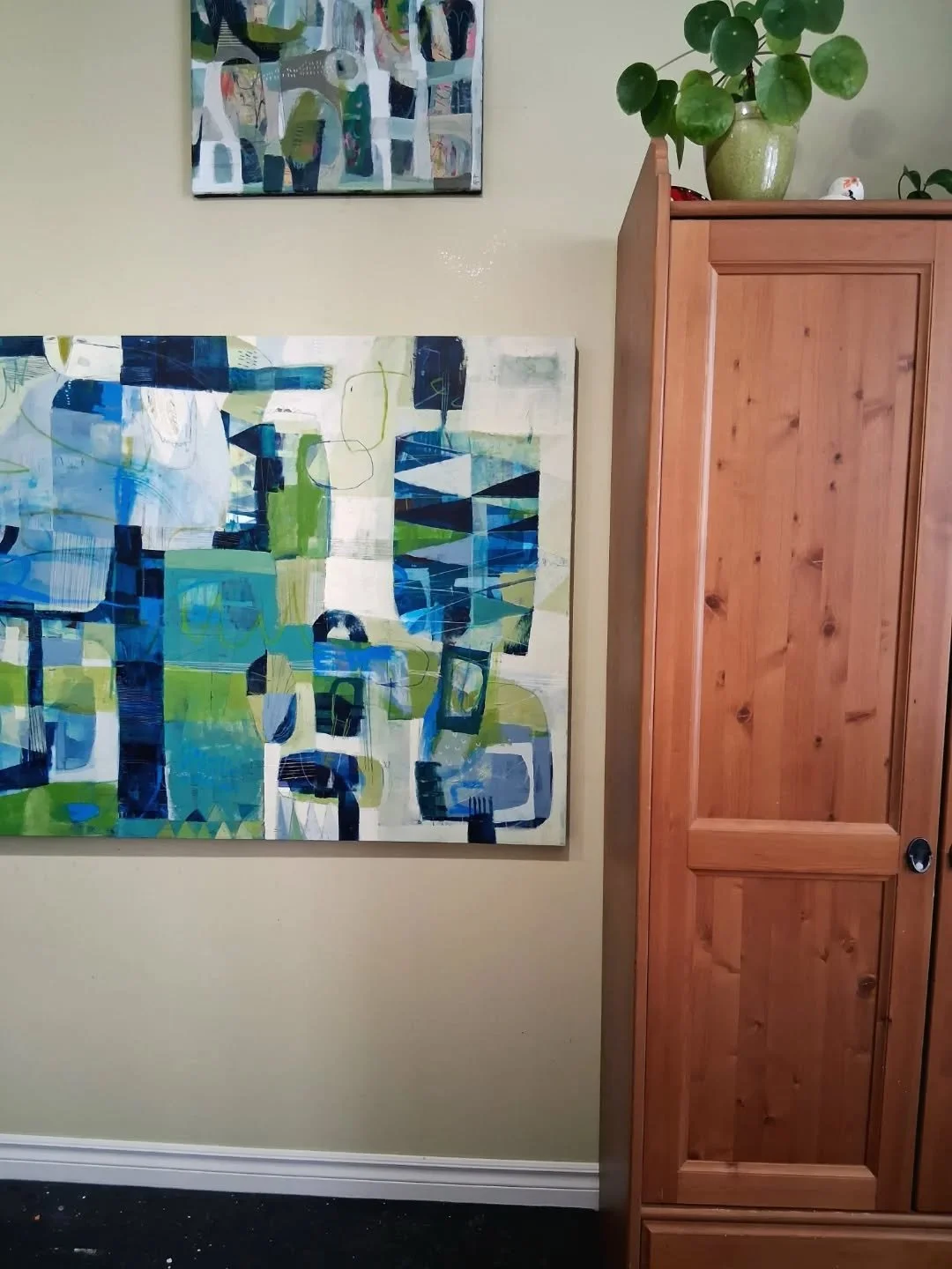 Mes couleurs pr&eacute;f&eacute;r&eacute;es?
Turquoise et vert, hands down!

Je suis toujours heureuse d'accueuillir ce duo dans mes oeuvres 🩵💚
Joyeux printemps tout le monde!

&bull;
&bull;
&bull;

My favorite colors?
Aqua and green, hands down!

