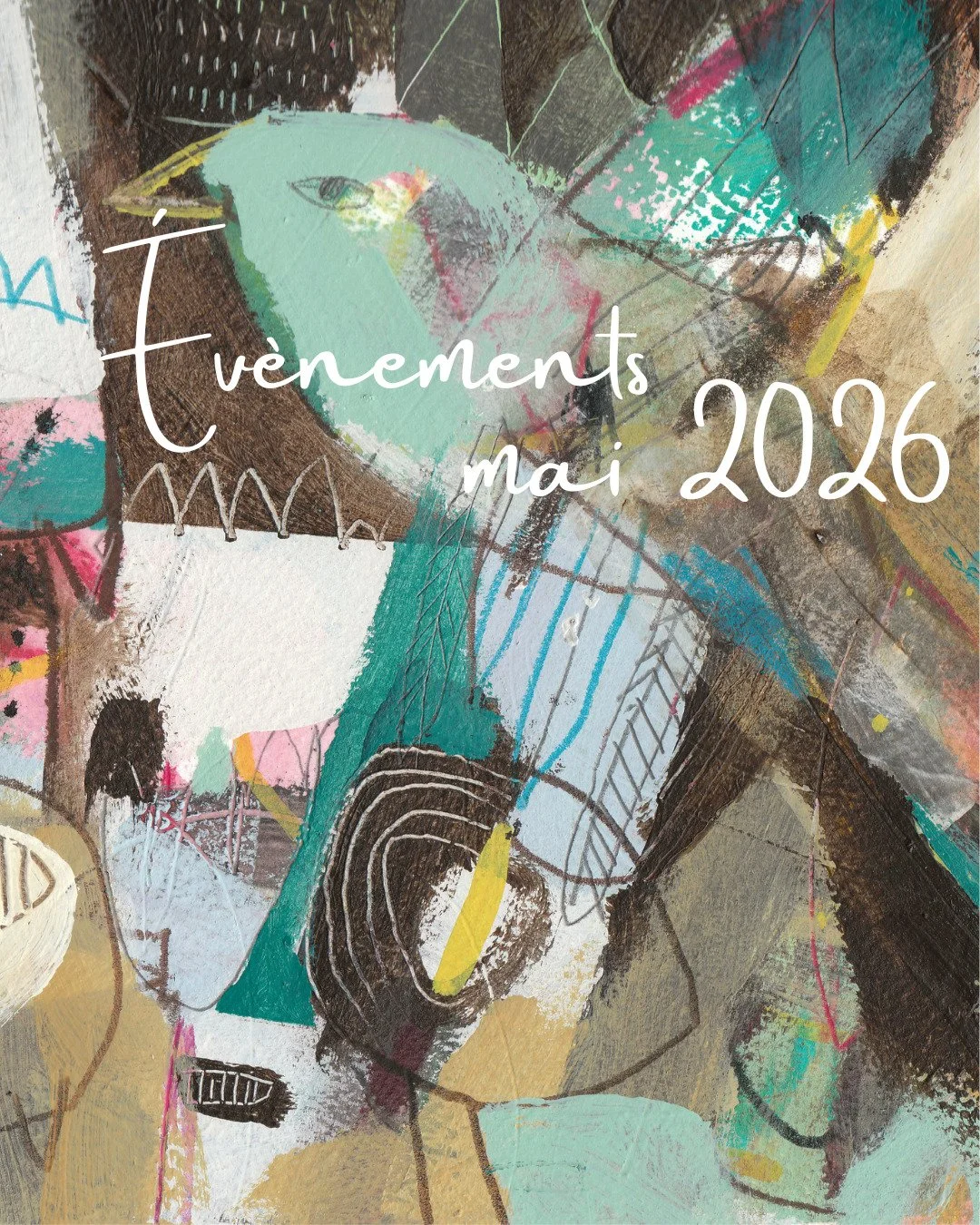 Voici les &eacute;v&egrave;nements de mai o&ugrave; vous pourrez voir mes tableaux

Encan d'art de la Chambre de commerce et de l'industrie de la Haute-Yamaska
du 12 au 21 mai 
-encan en ligne du 12 au 21 mai 
*d&eacute;tails et lien &agrave; venir
-