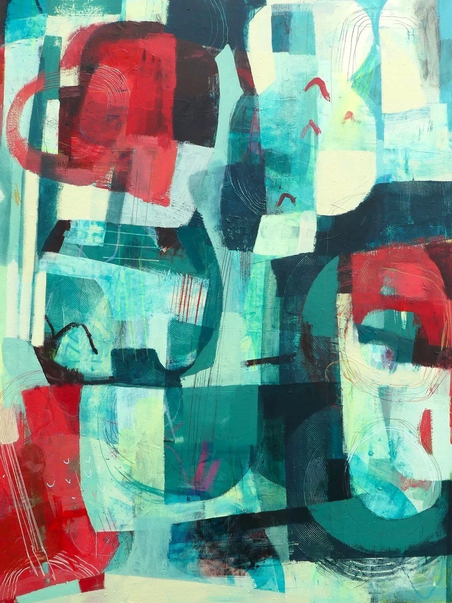 Anik Gagnon Art-Quintet-mid-century abstract-geometric-colorful.jpg