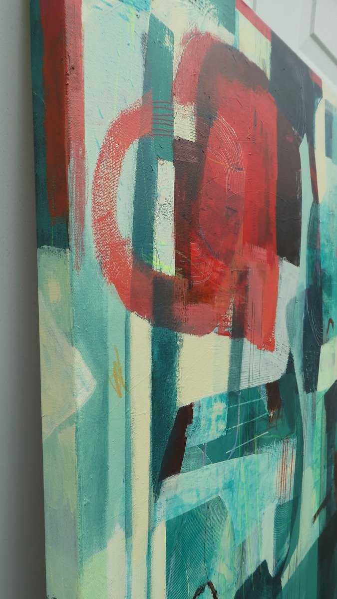 Anik Gagnon Art-Quintet-mid-century abstract-geometric-colorful-detail010.jpg