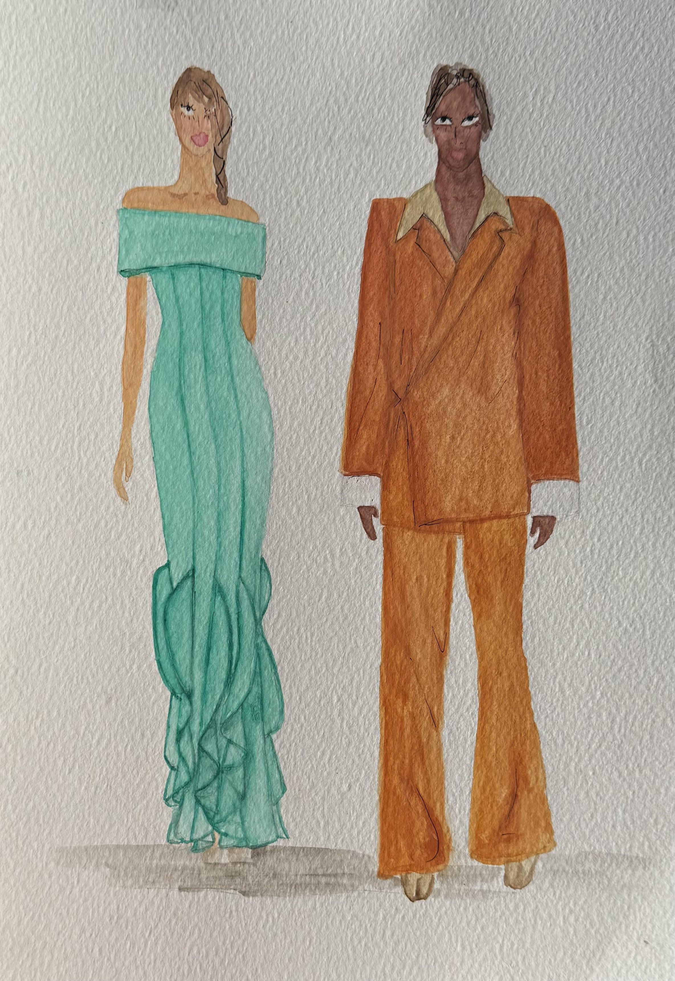 RED CARPET ILLUSTRATION