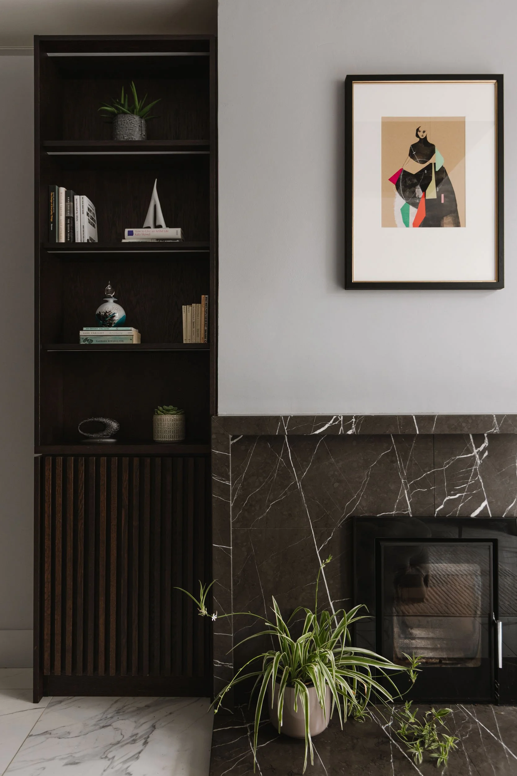 Custom joinery and Fireplace Design