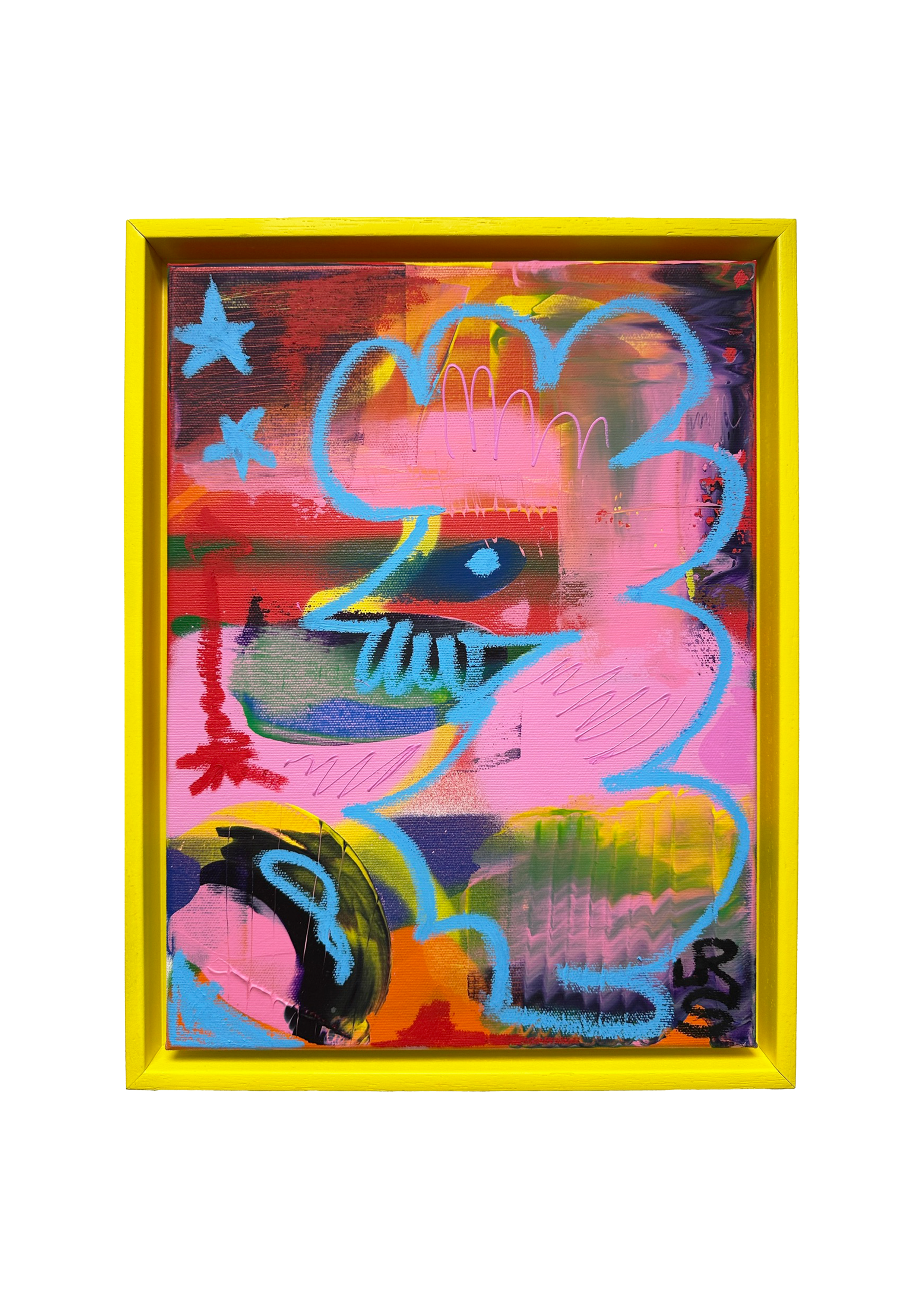 Human in the headlights