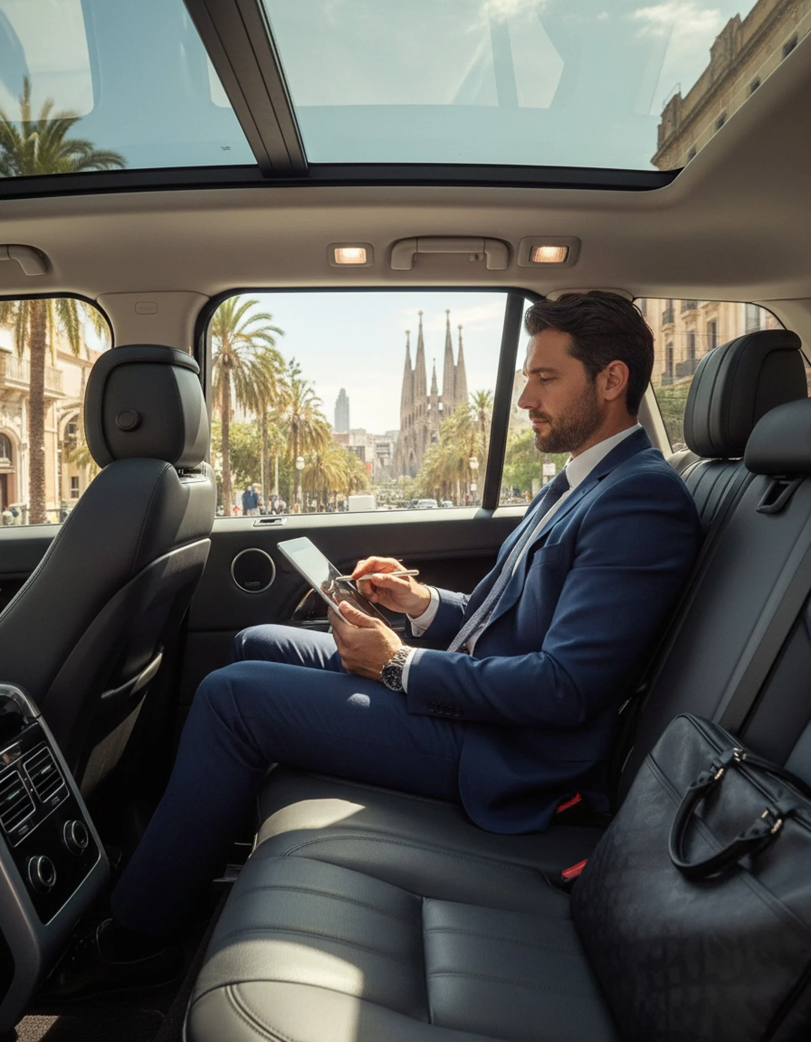 Transporte de lujo para empresas en Barcelona