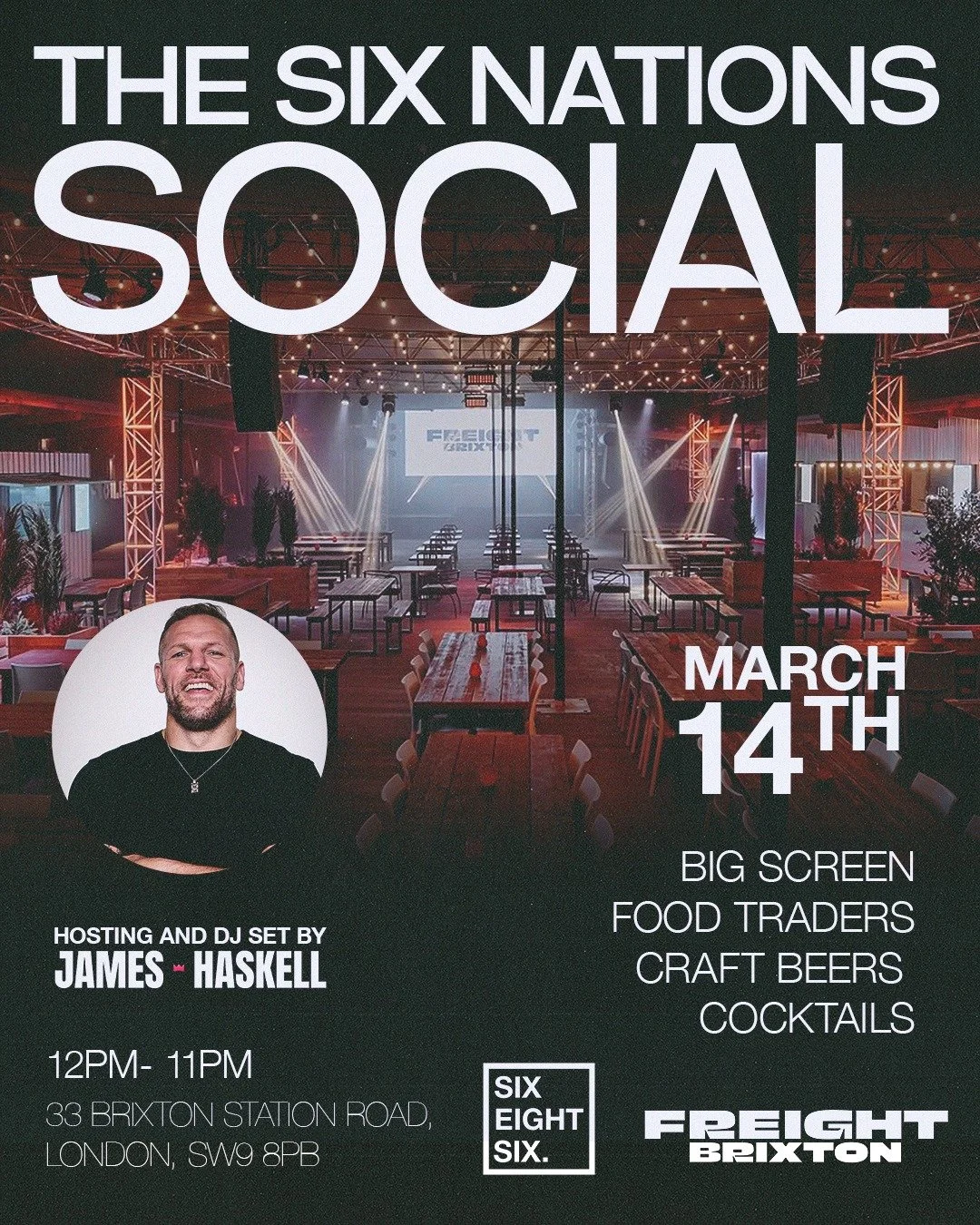 The 6 Nations Social W James Haskell