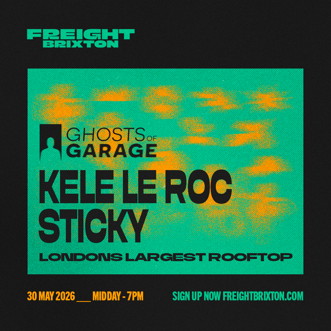 Ghosts of Garage w/ Kele Le Roc &amp; STICKY