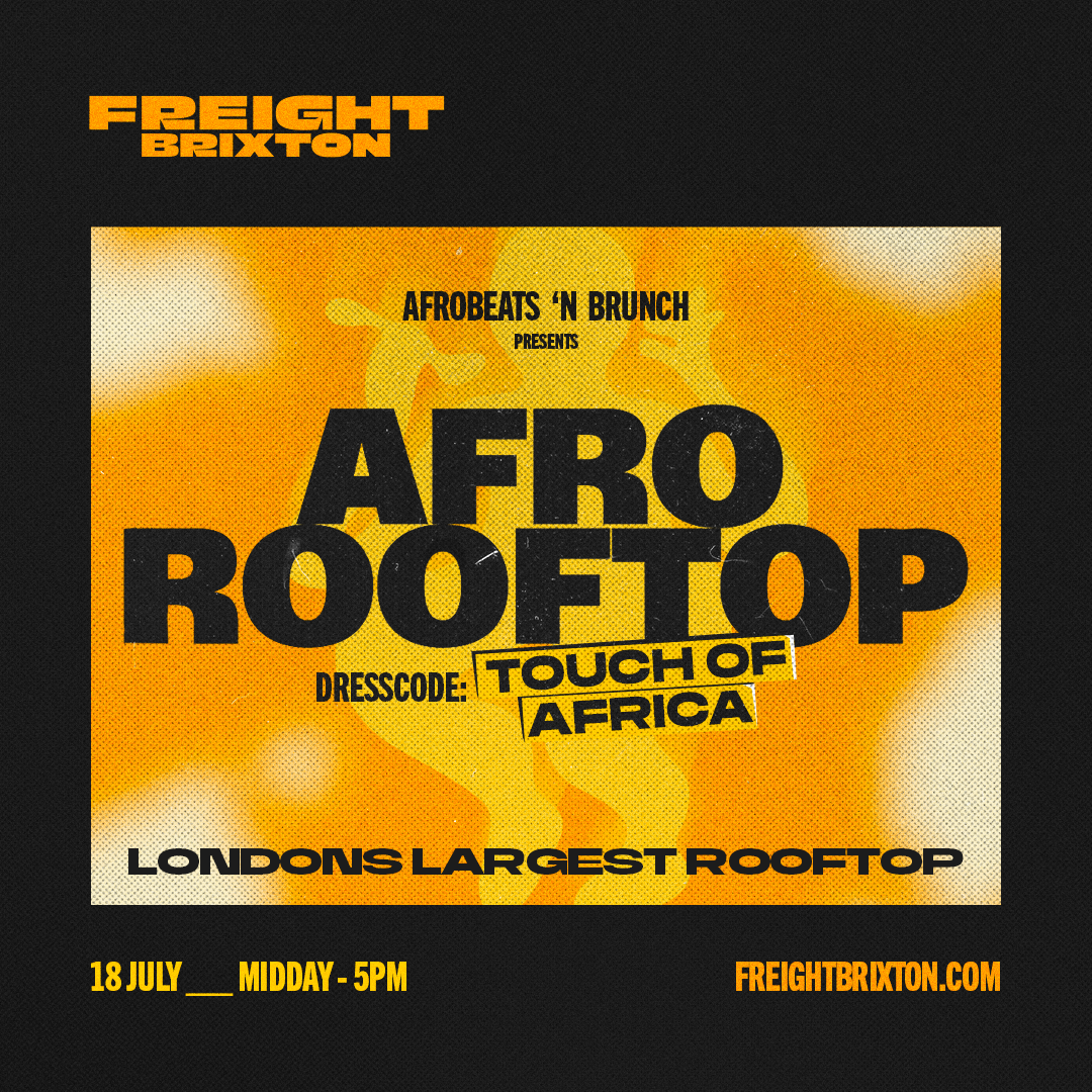 afrobeats 'n' Brunch presents afro rooftop
