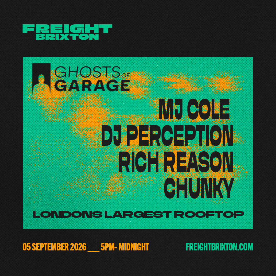 ghost of garage w/ mj cole, dj perception &amp; rich reason hosted by chunky