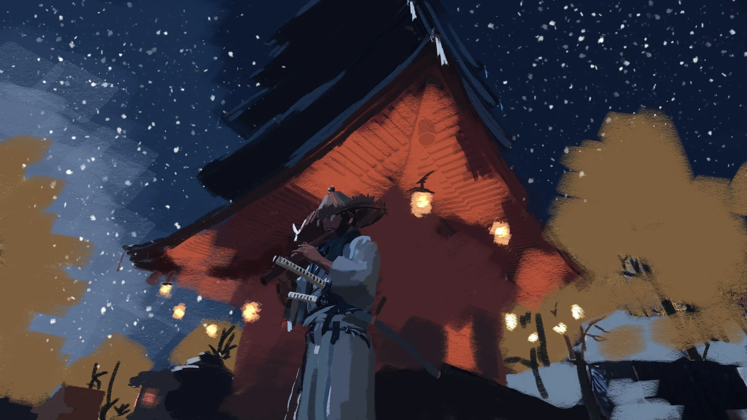 "The Samurai and his Flute"