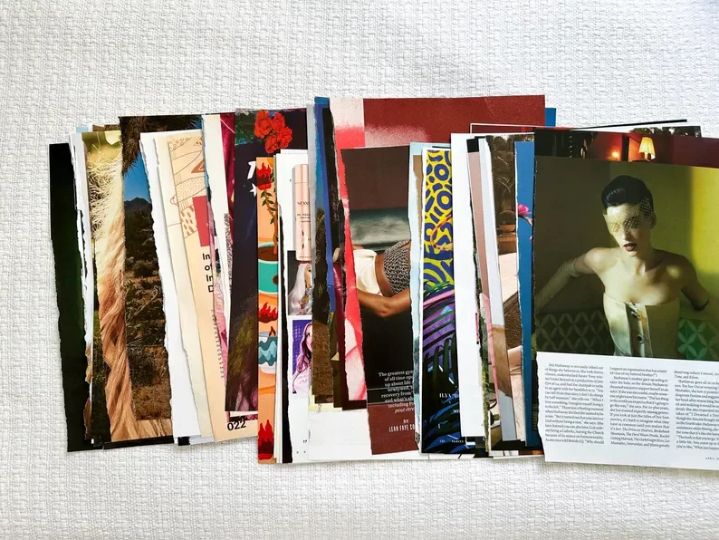 Ash Wednesday Collage Workshop