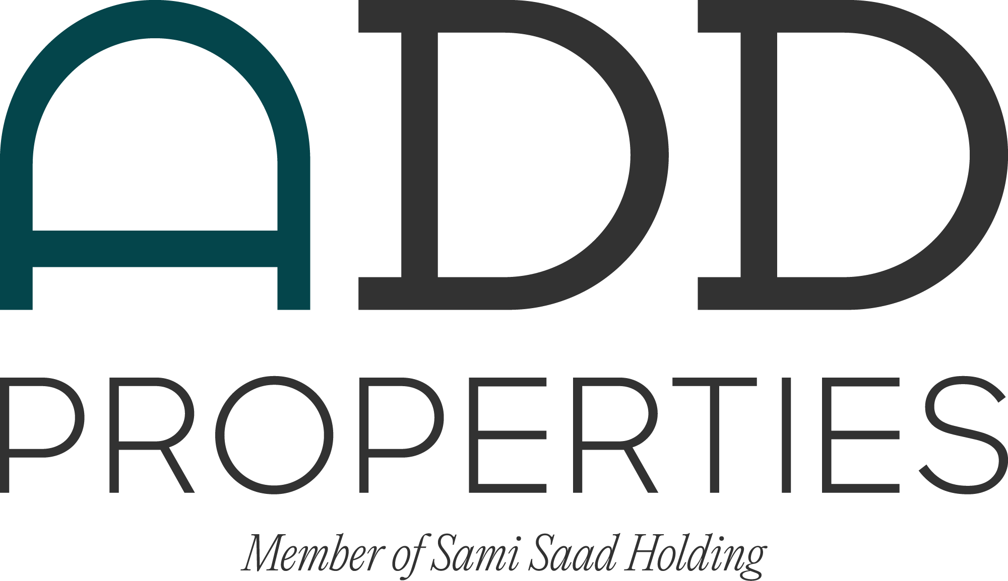 Logo of ADD Properties with text "Member of Sami Saad Holding".