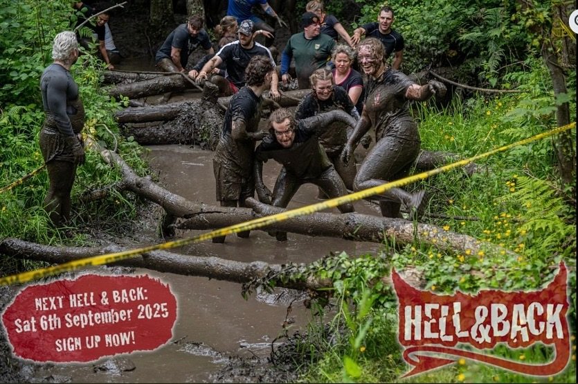 We came. We climbed. We conquered (and maybe screamed once or twice).
Team Curadh took on Hell &amp; Back and left with mud in places mud should never be, but also: memories for life, a million laughs, and the best crew vibes. We had an absolute blas