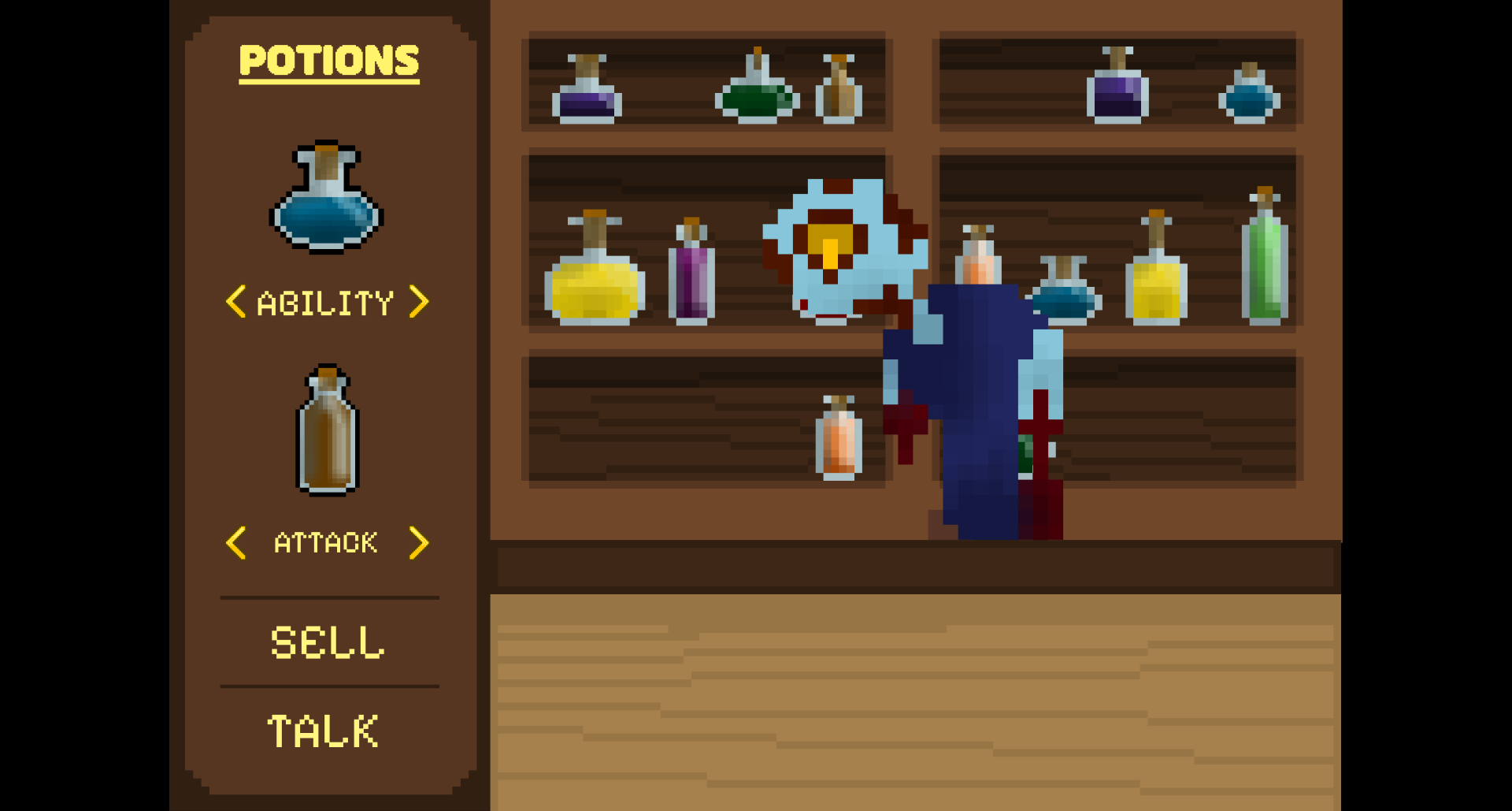 Potions shop/store.