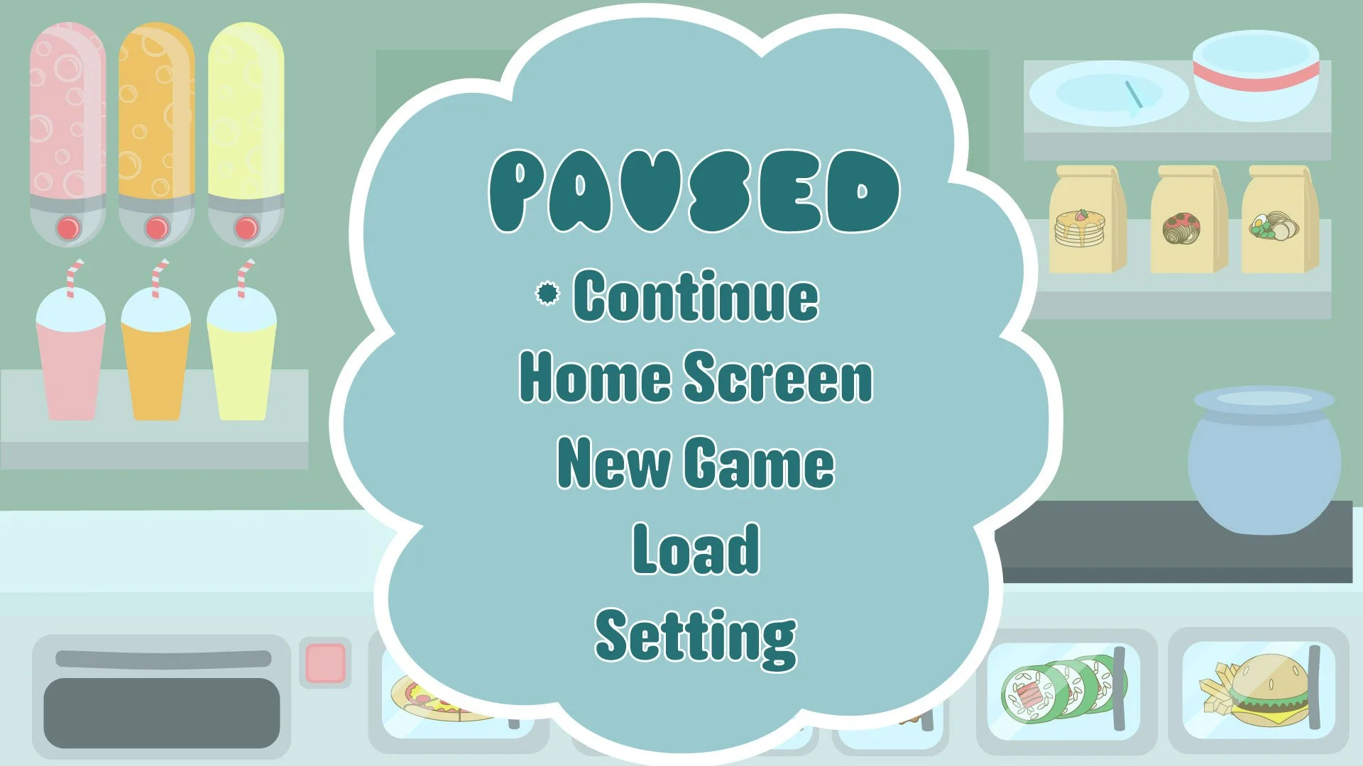 Paused Menu