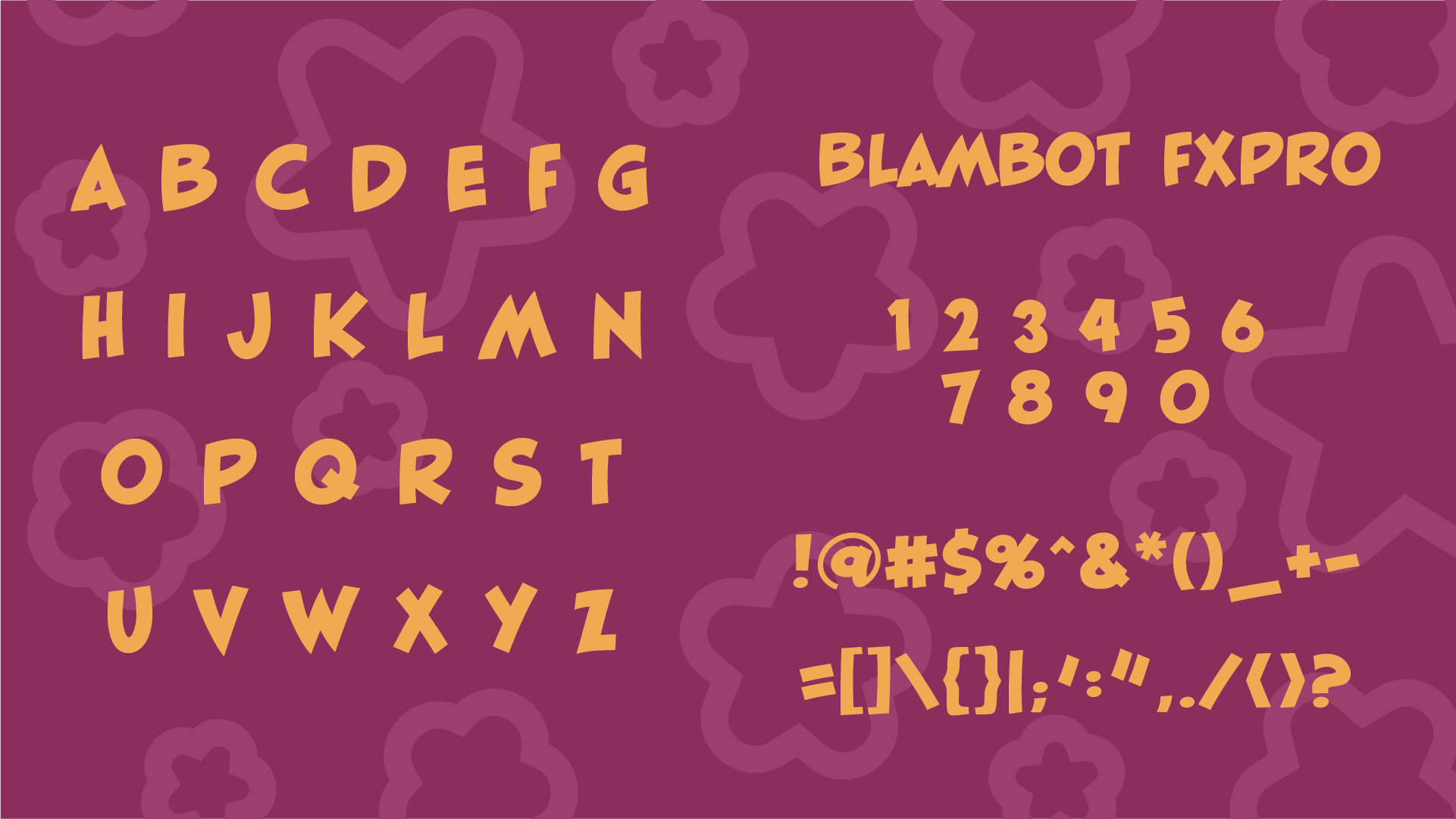 Whimsy Wonder Typeface Heading