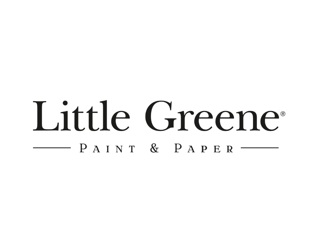 Logo of Little Greene Paint & Paper on plain background.