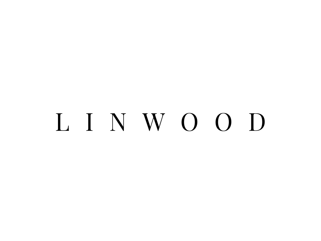 Logo of Lindwood, elegant font against a plain background.