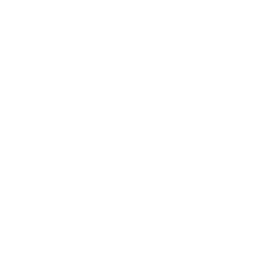 A white silhouette of a classical building with columns on a black background.