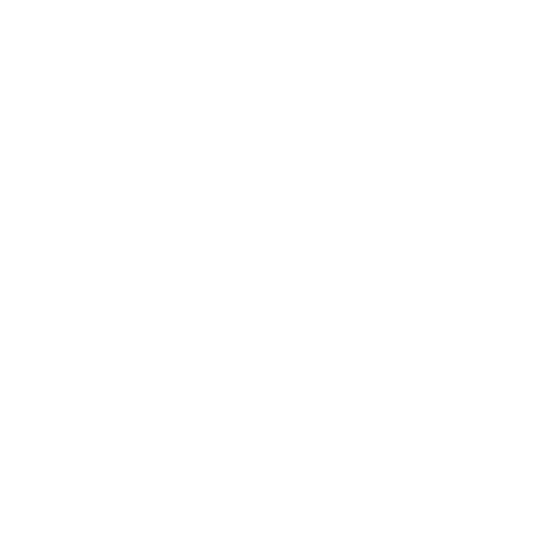 Hand holding a small store or shop icon with a canopy roof.