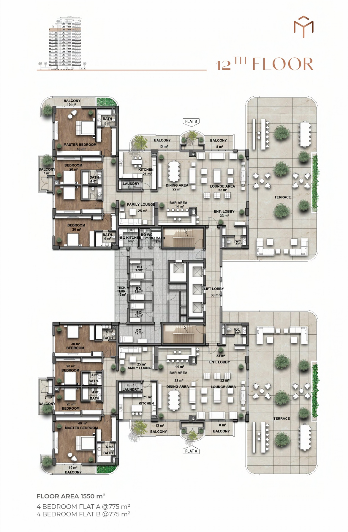 Mandilas Tower_Floor Plan_Twelfth.png
