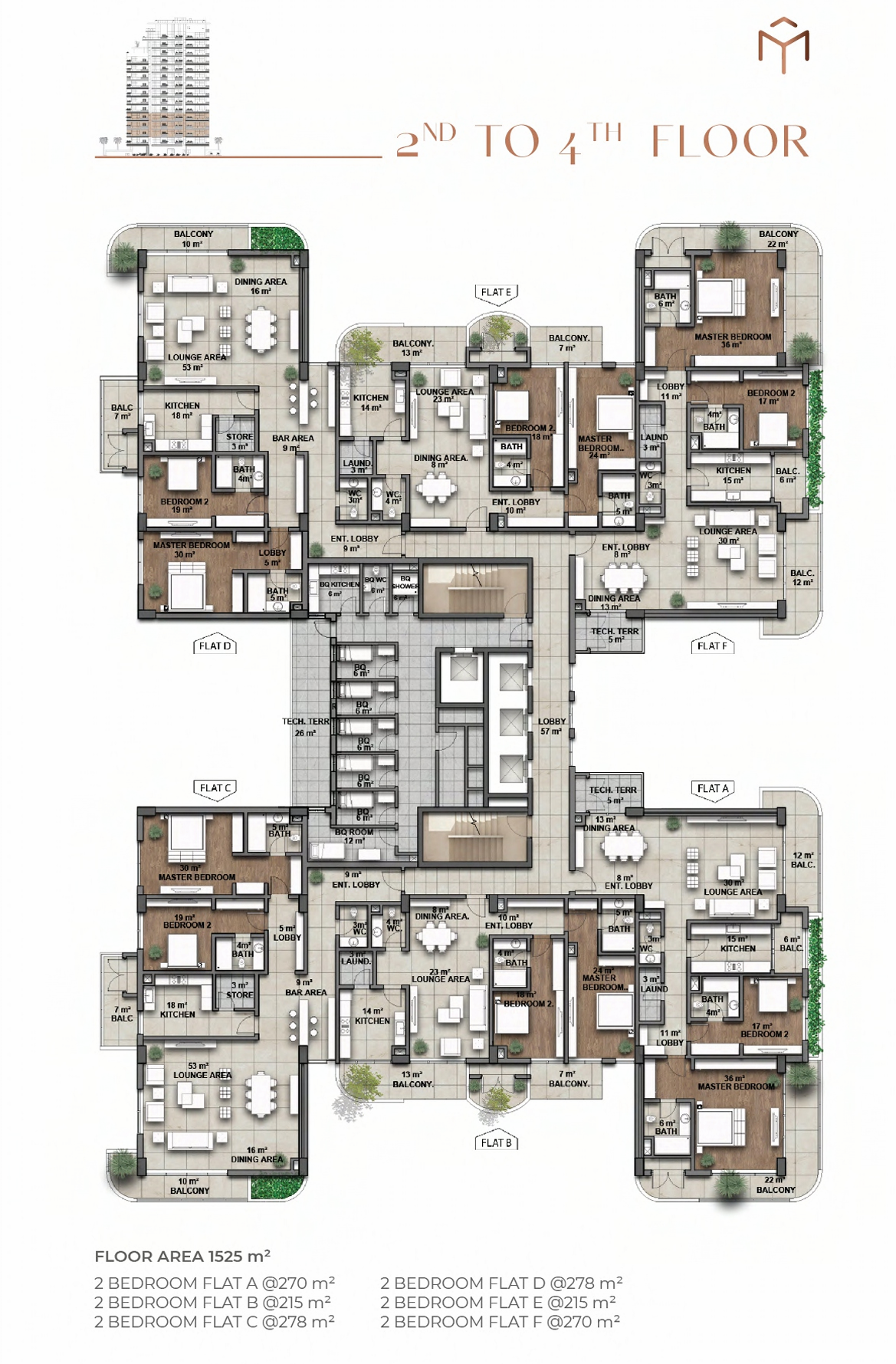 Mandilas Tower_Floor Plan_Second to Fourth.png