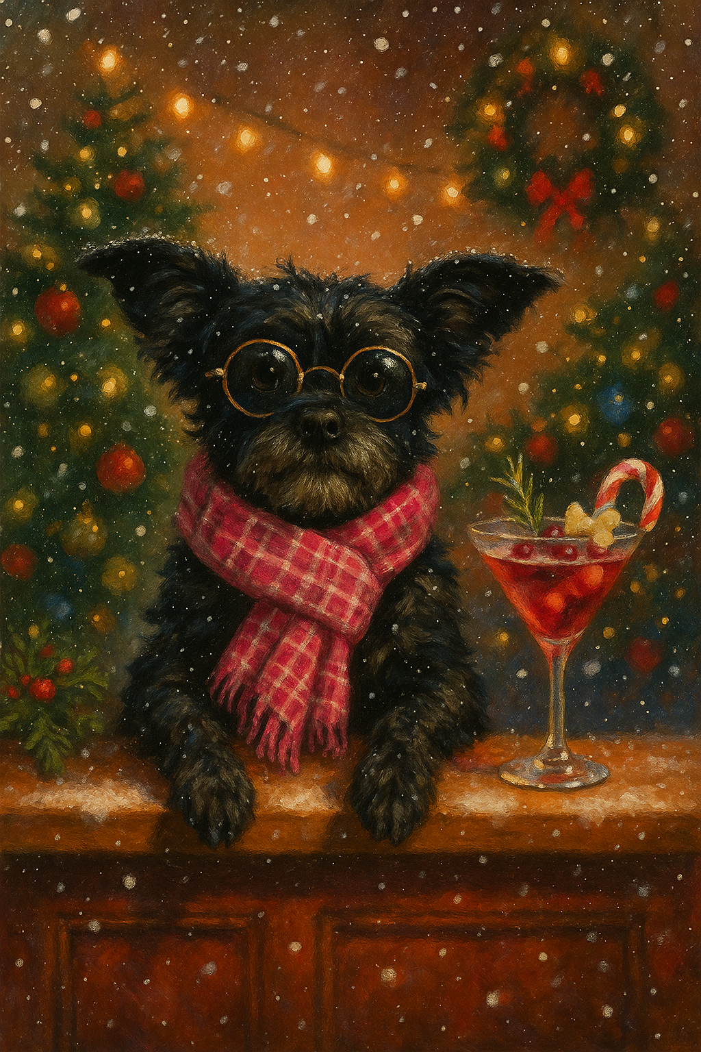 black dog at the bar christmas.png