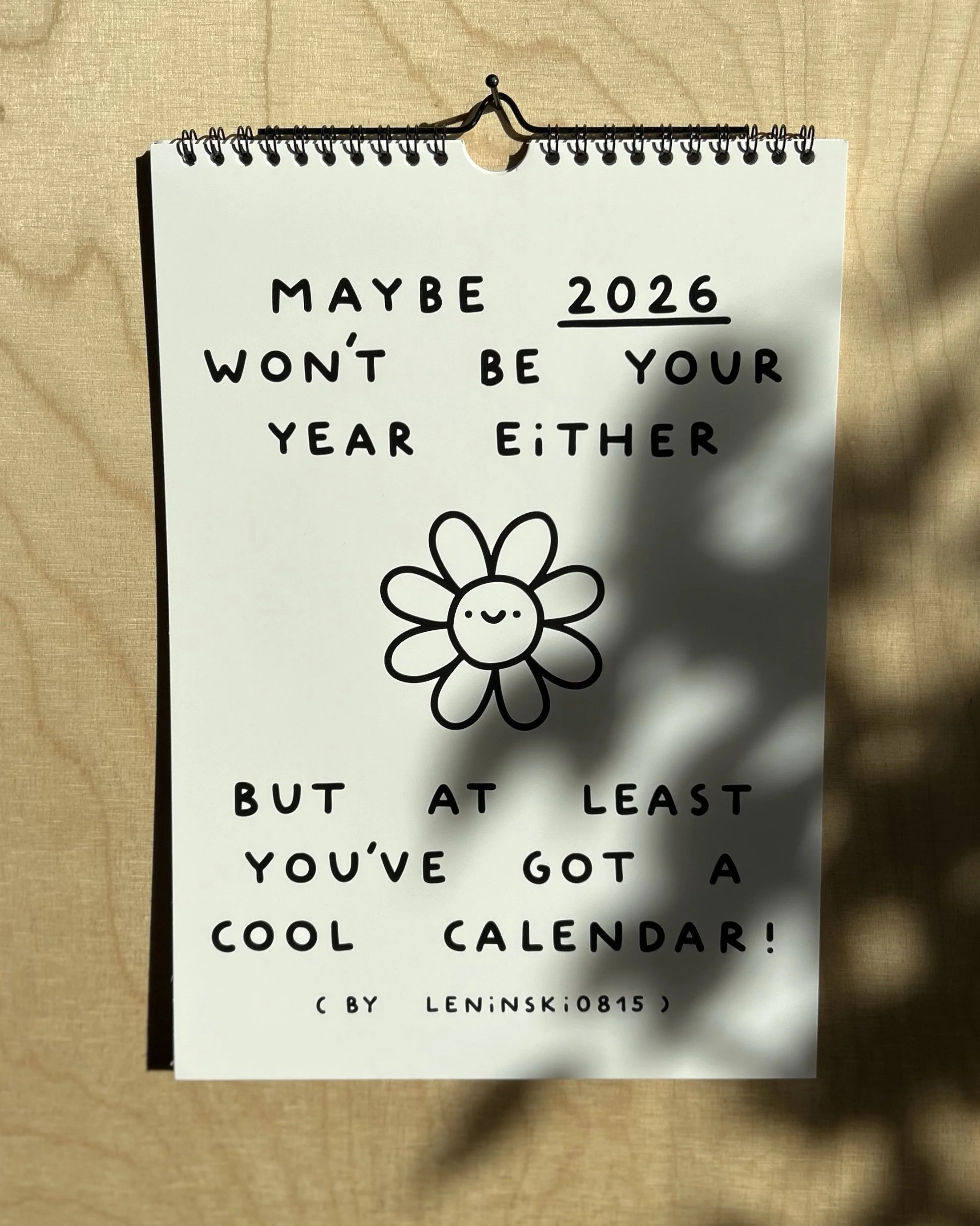 0815 Calendar for 2026 - A4