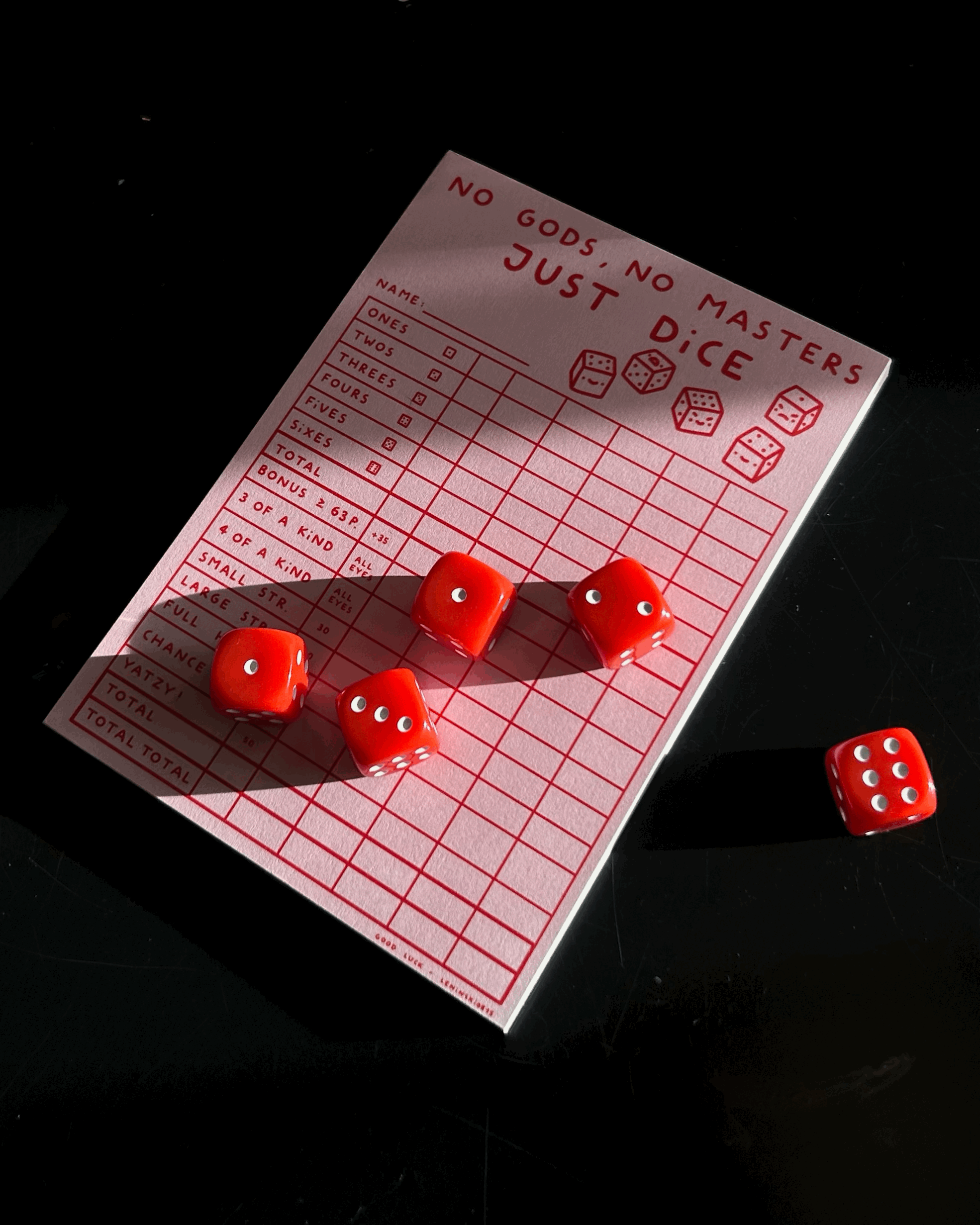 Yatzi aka Kniffel Set