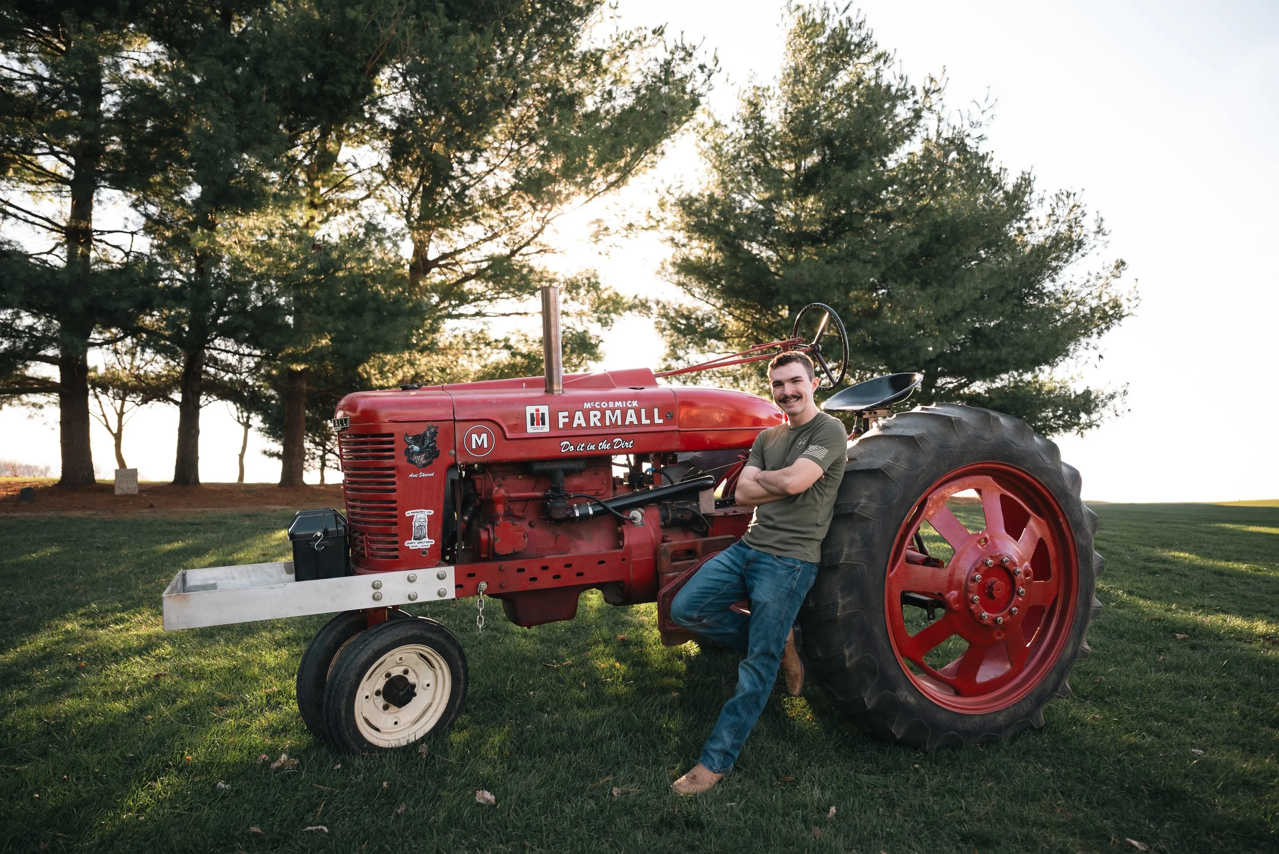 Tractor + Truck Senior Session | Greenfield IN Photographer