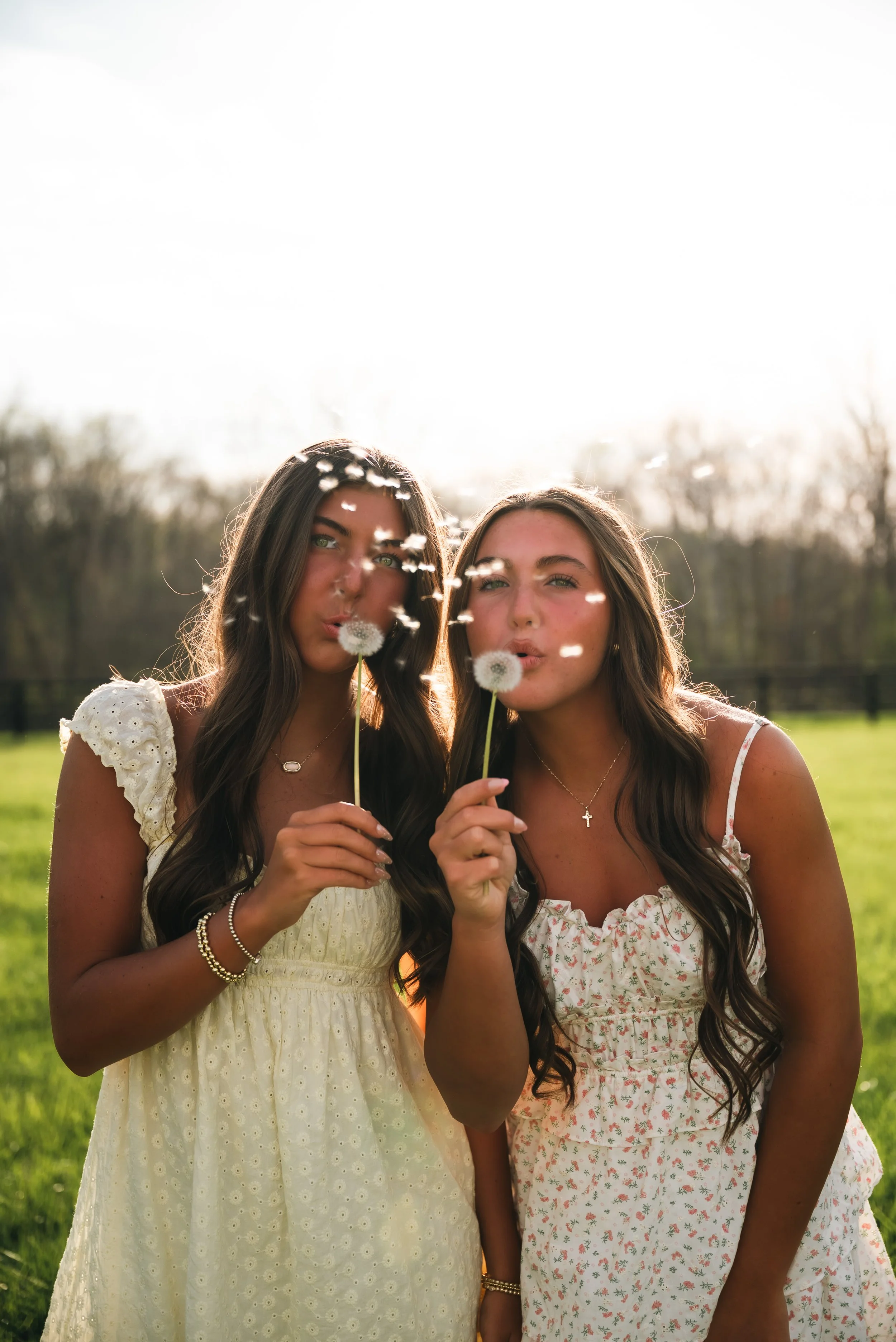 Golden Hour Senior Session in Bargersville, Indiana | Avery + Bayla