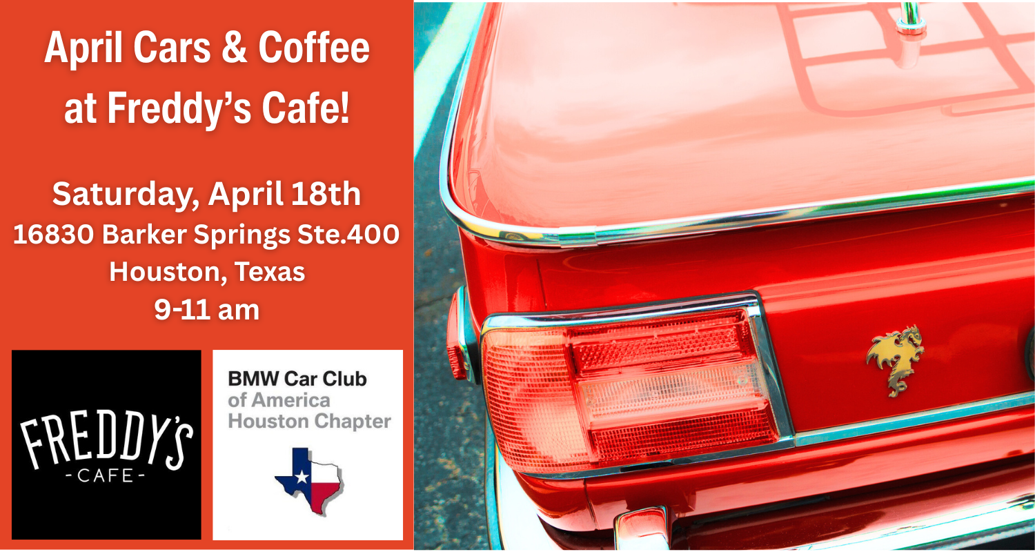 April Cars and Coffee at Freddy’s Cafe