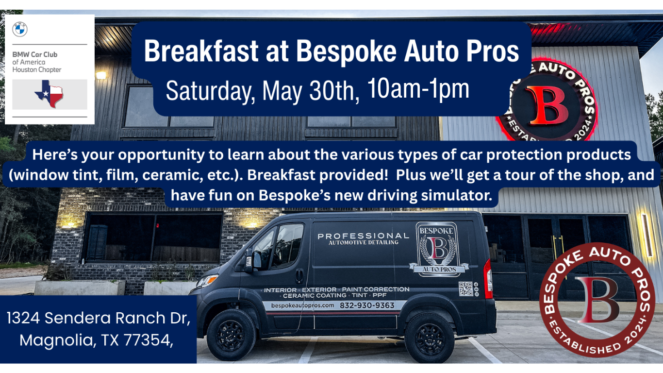 Breakfast at Bespoke Auto Pros