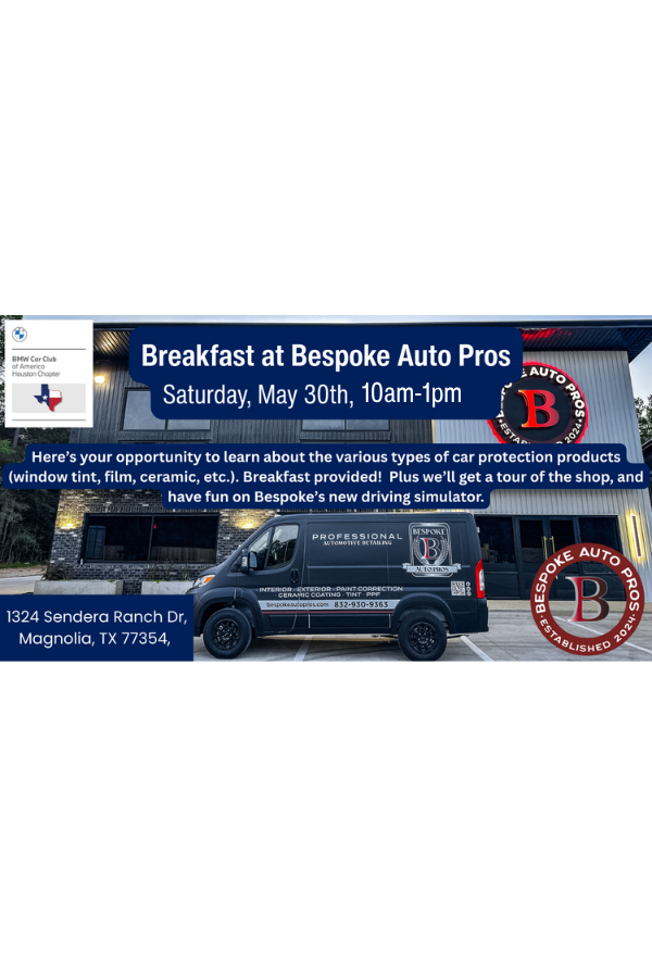 Breakfast at Bespoke Auto Pros